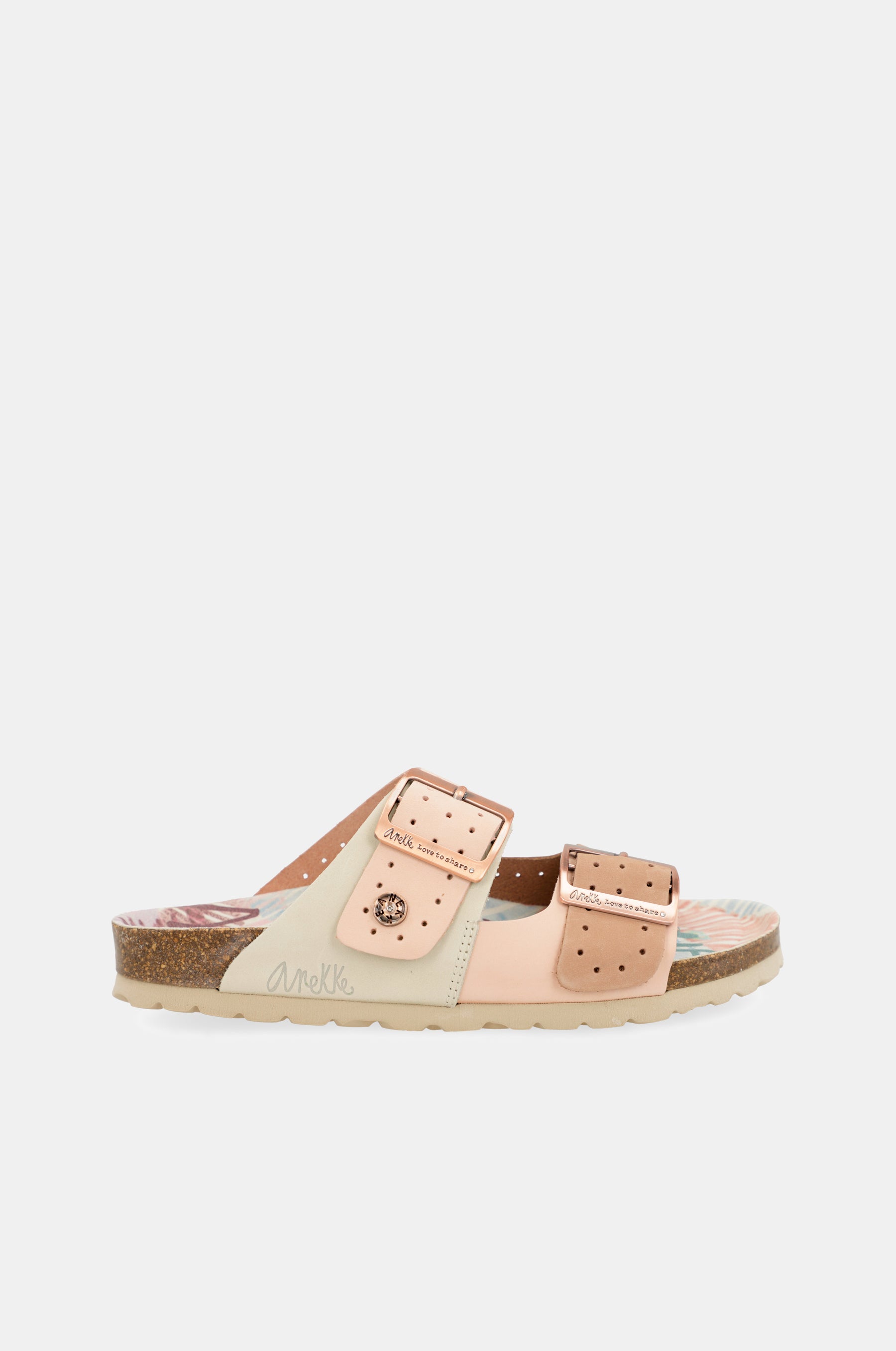 Sandales bio femme, nude