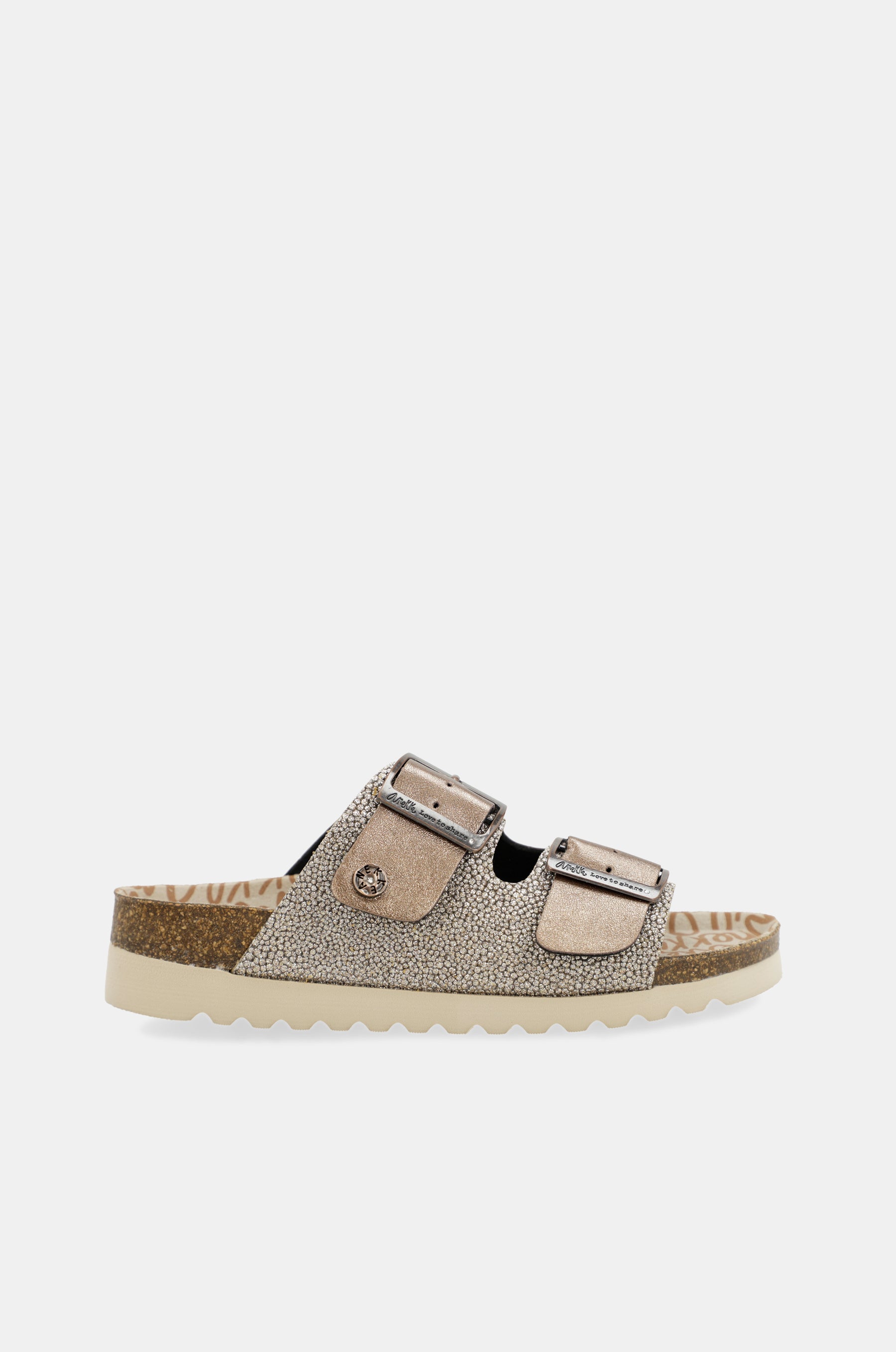 Sandales bio femme, bronze