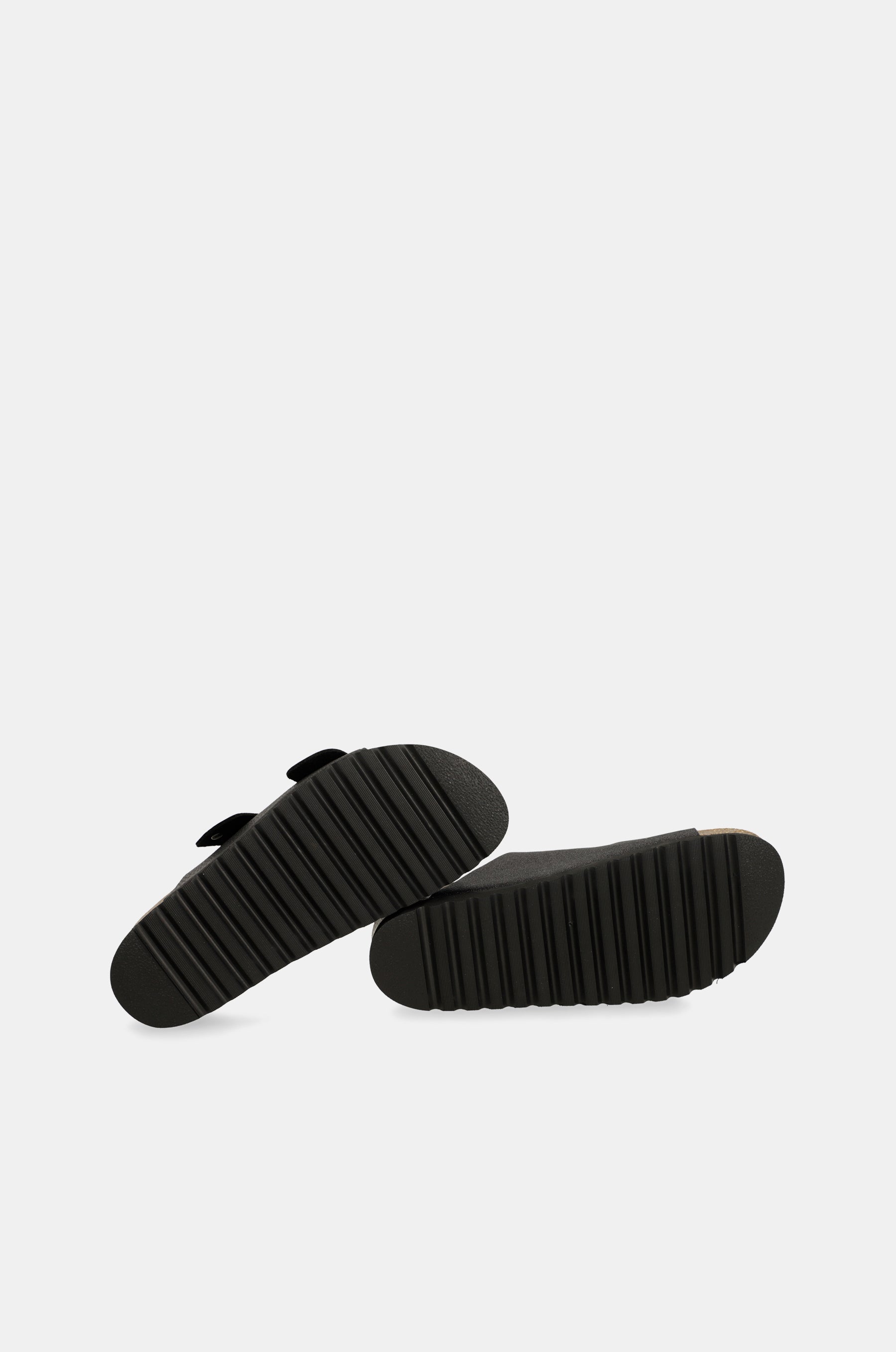 Sandales bio femme, noir