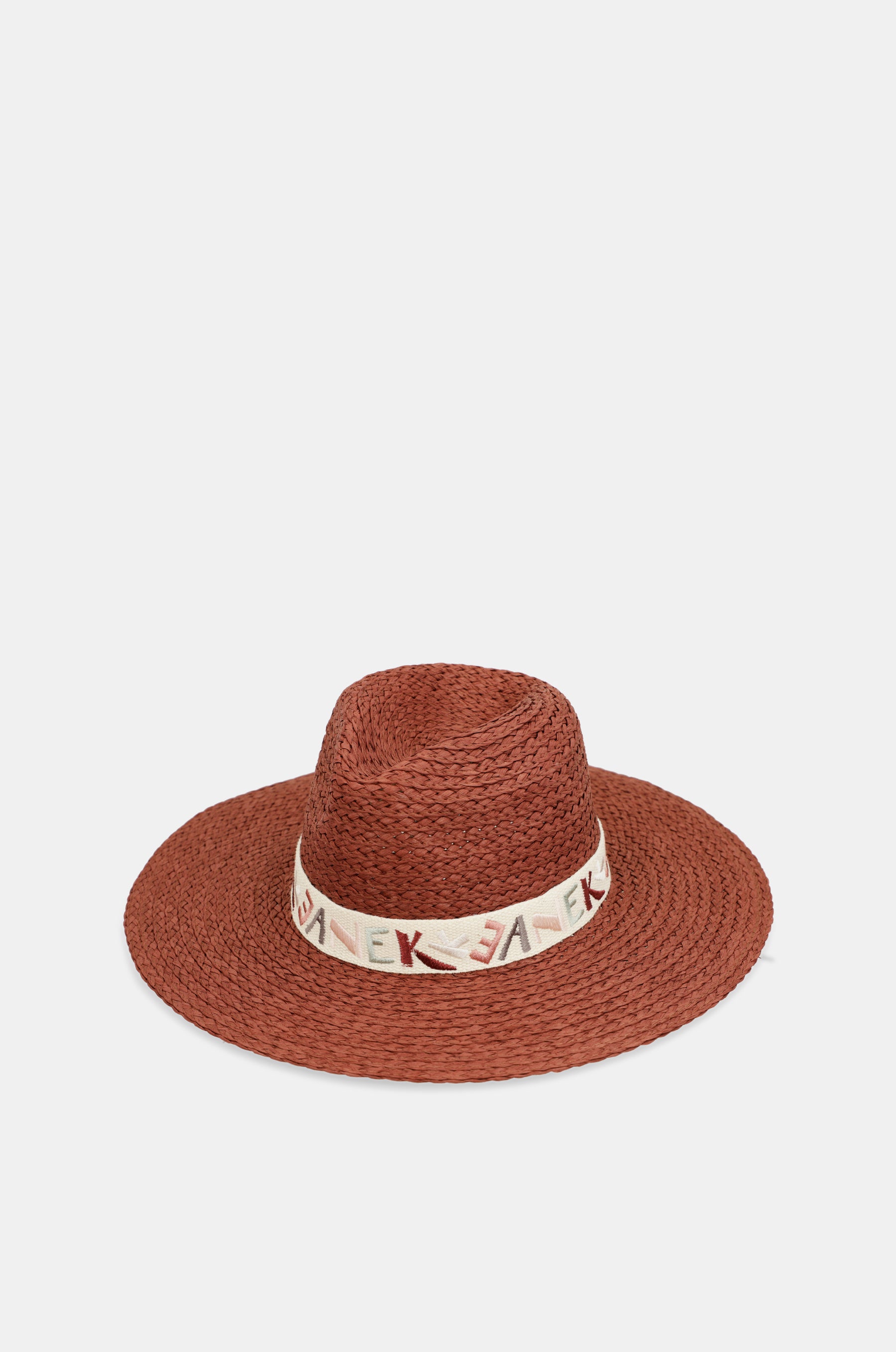 Chapeau raphia tuile