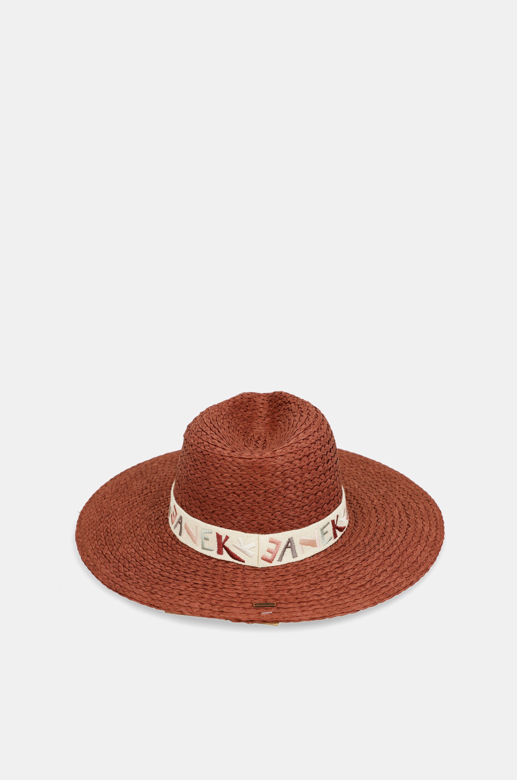 Chapeau raphia tuile