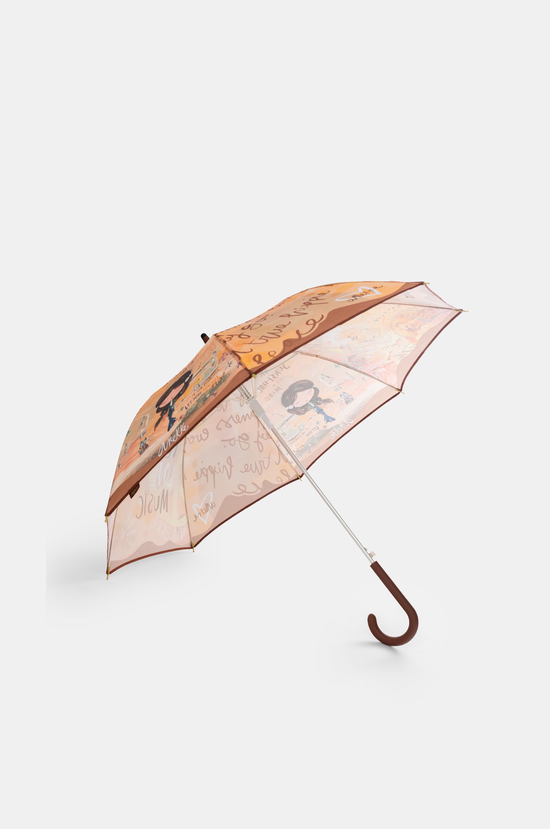 Parapluie long Peace & Love