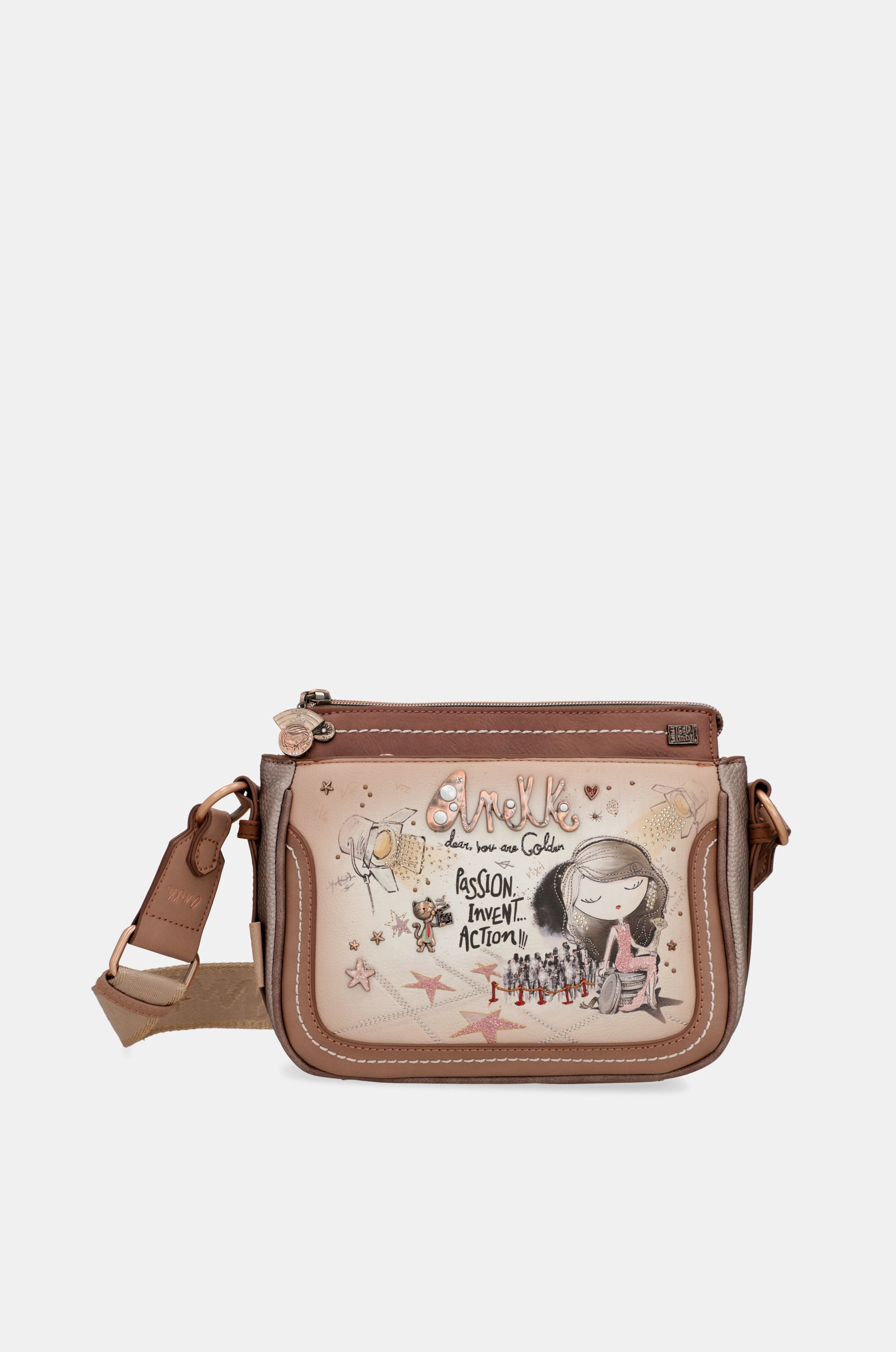 Sac bandoulière 3 compartiments Hollywood