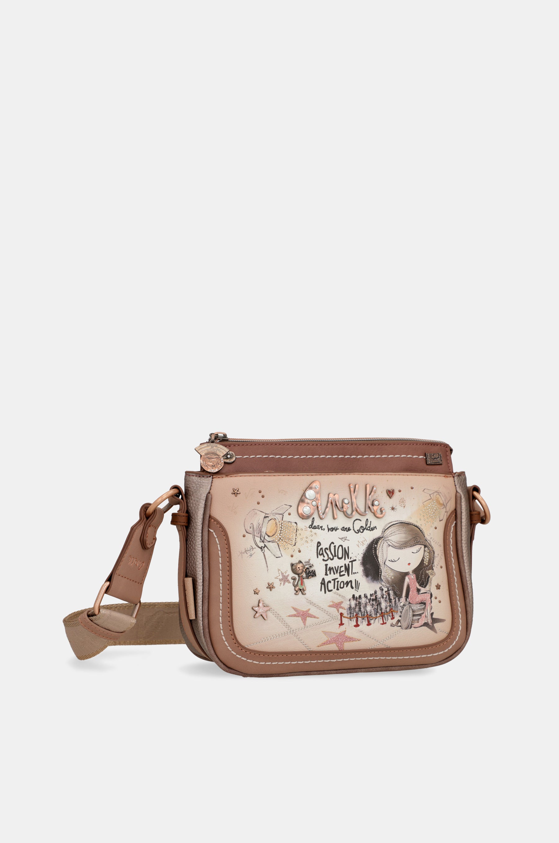 Sac bandoulière 3 compartiments Hollywood