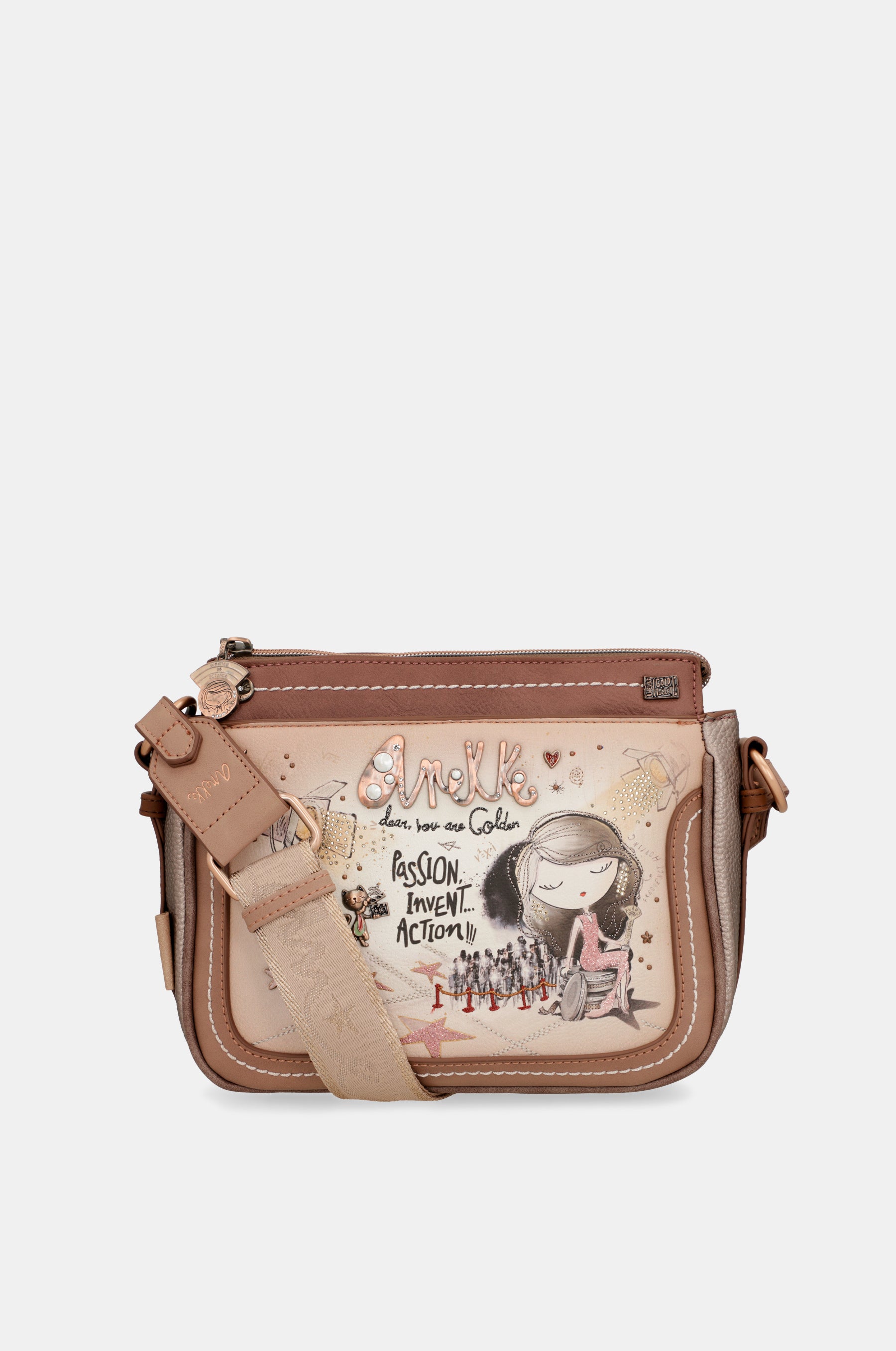 Sac bandoulière 3 compartiments Hollywood