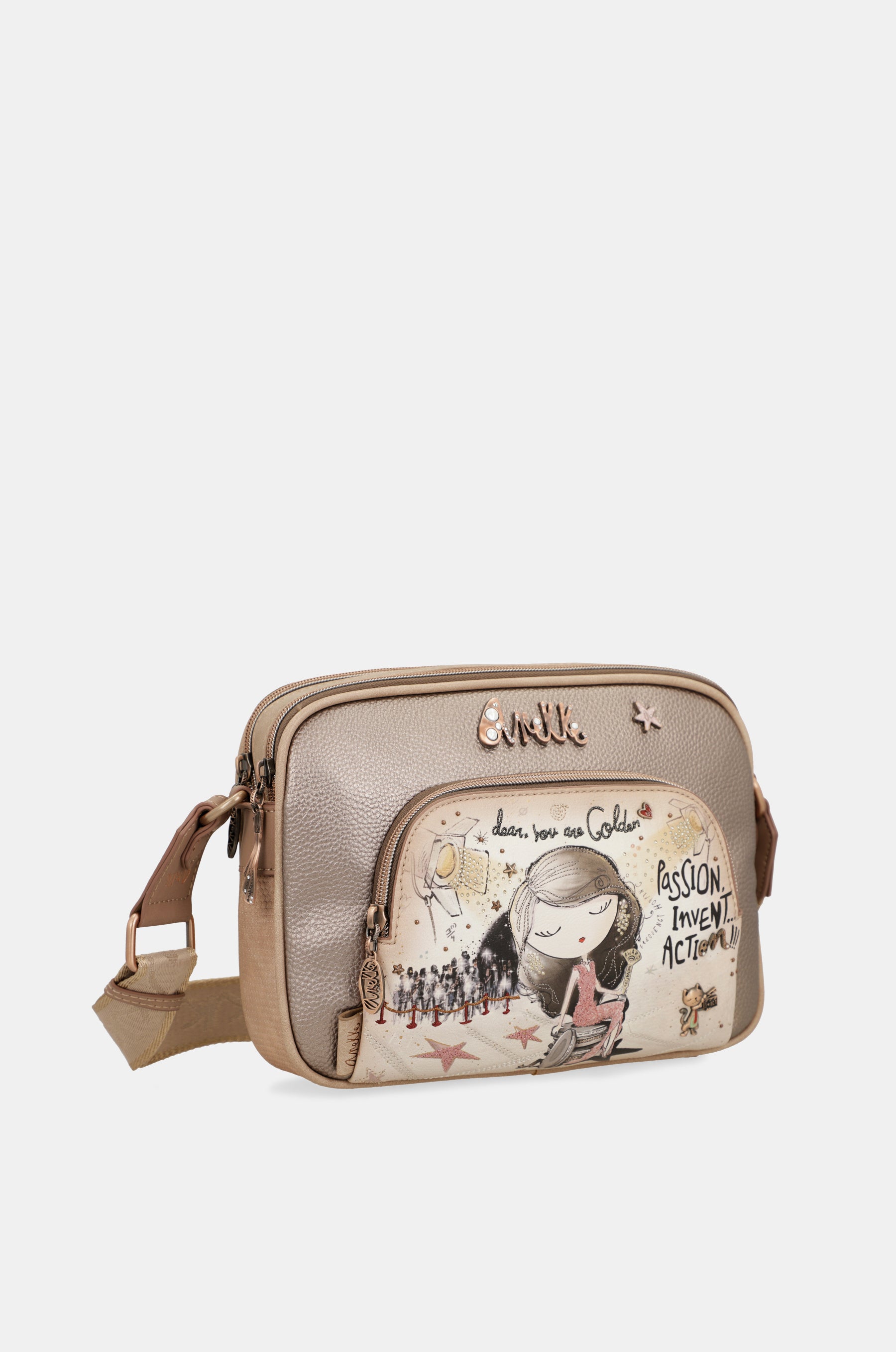 Sac bandoulière double compartiment Hollywood