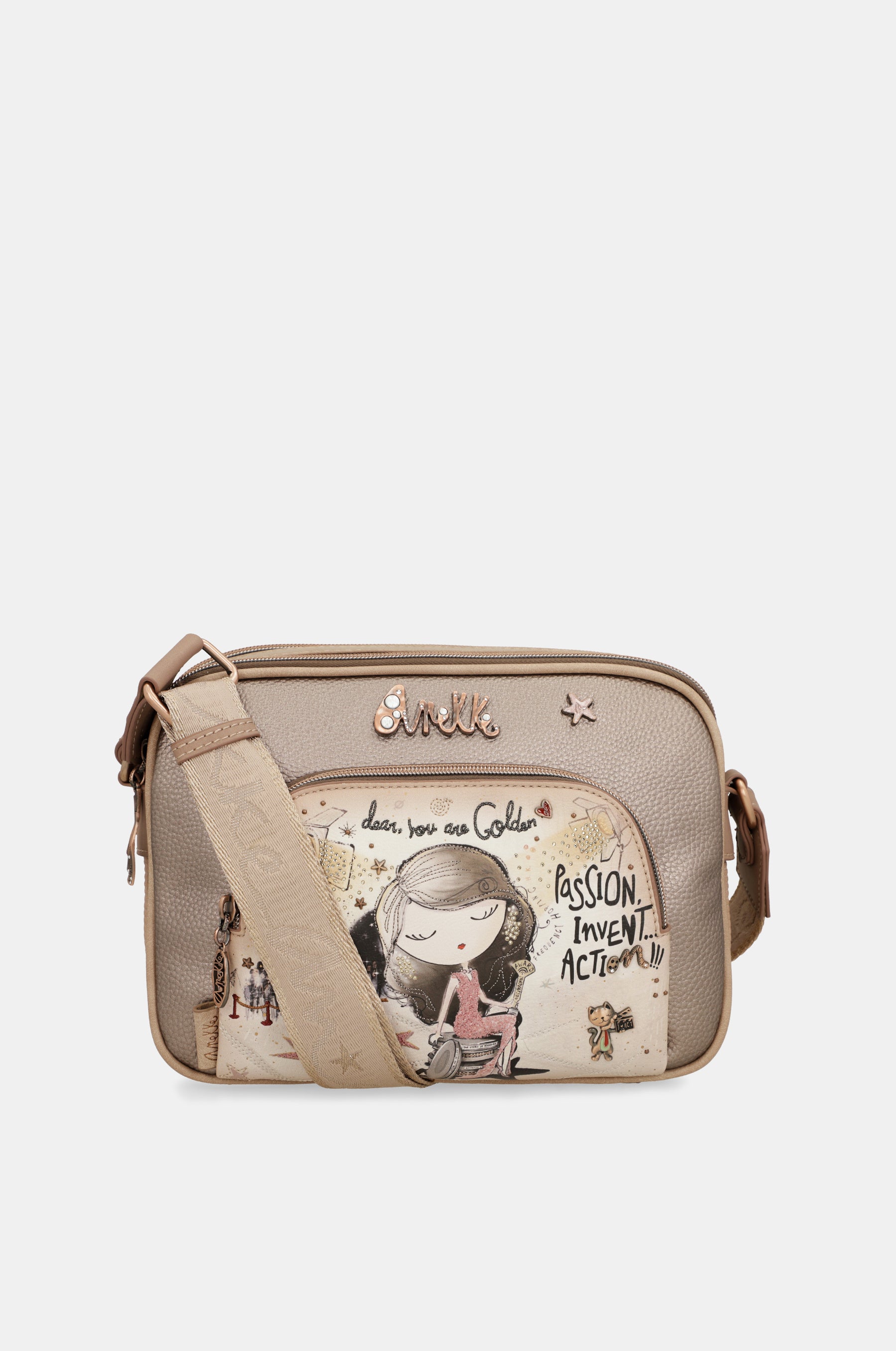 Sac bandoulière double compartiment Hollywood