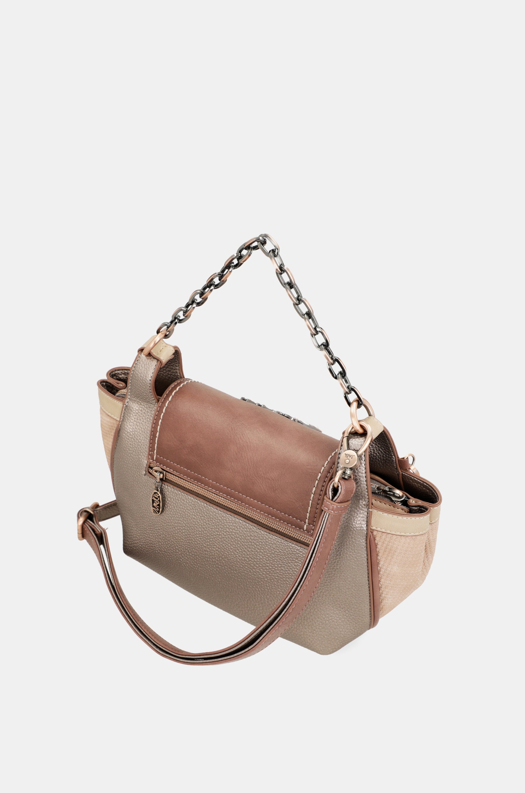 Sac bandoulière avec anse métallique Hollywood