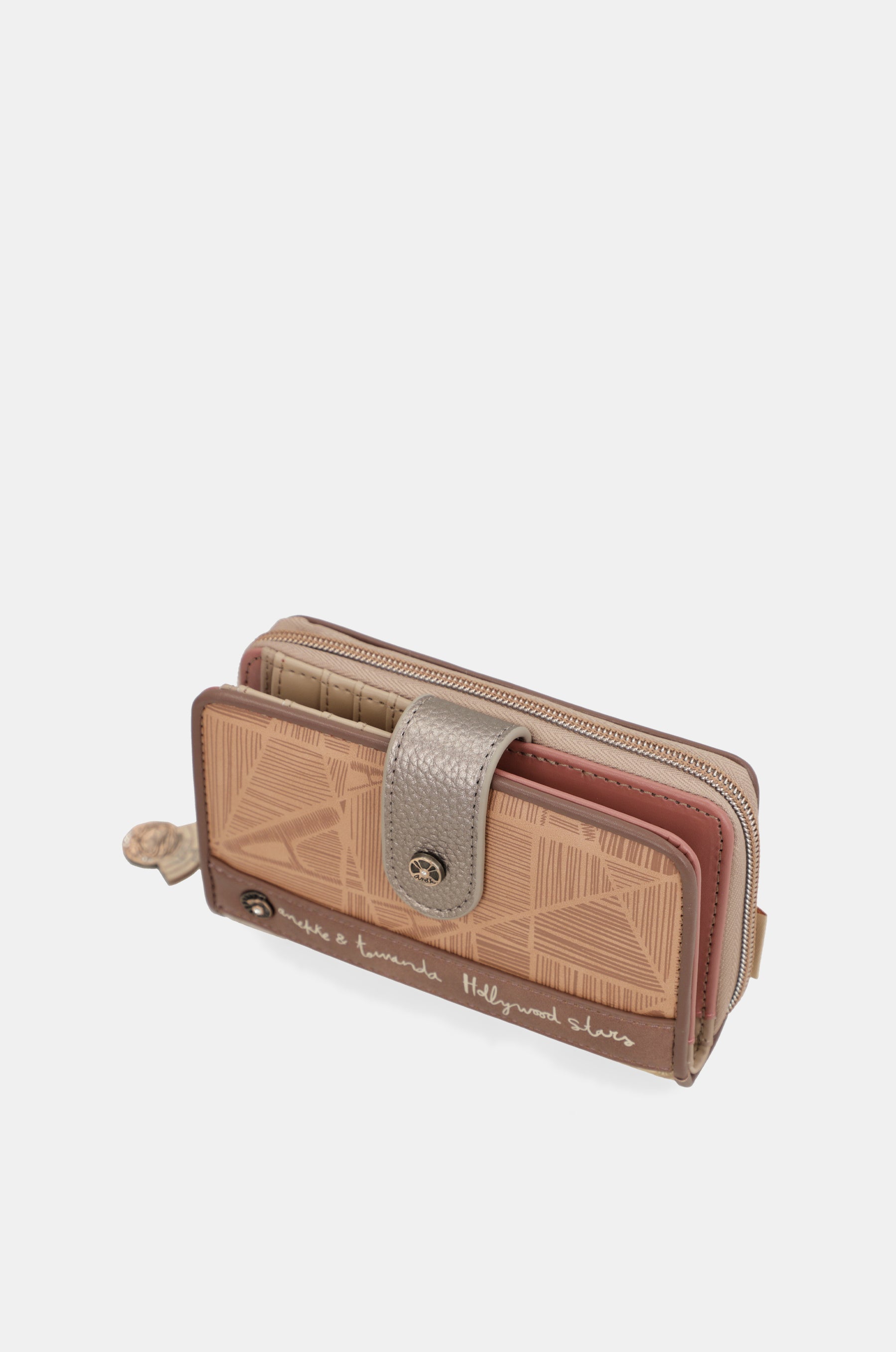 Portefeuille RFID moyen format Stars