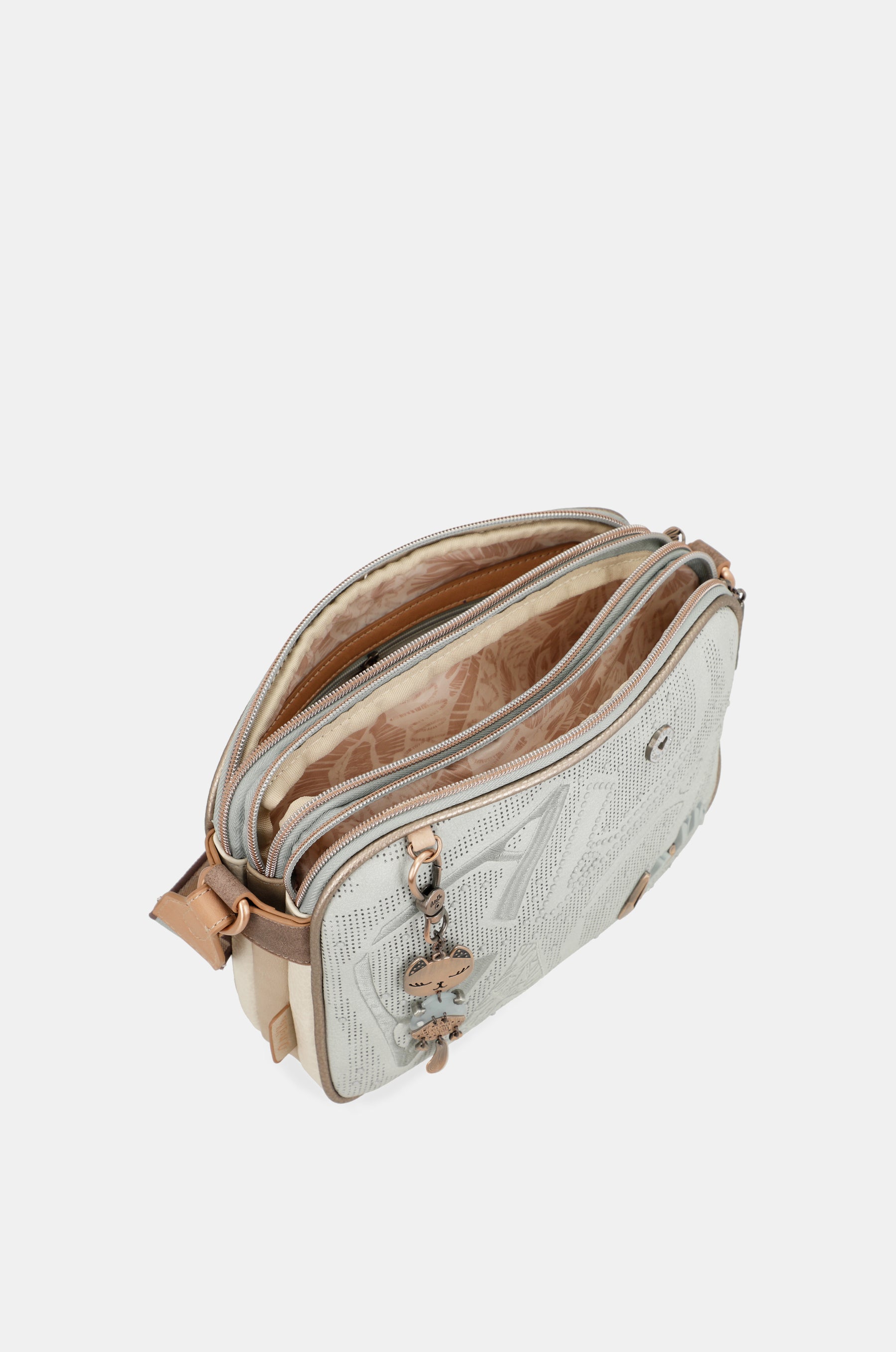 Sac bandoulière 3 compartiments Passion