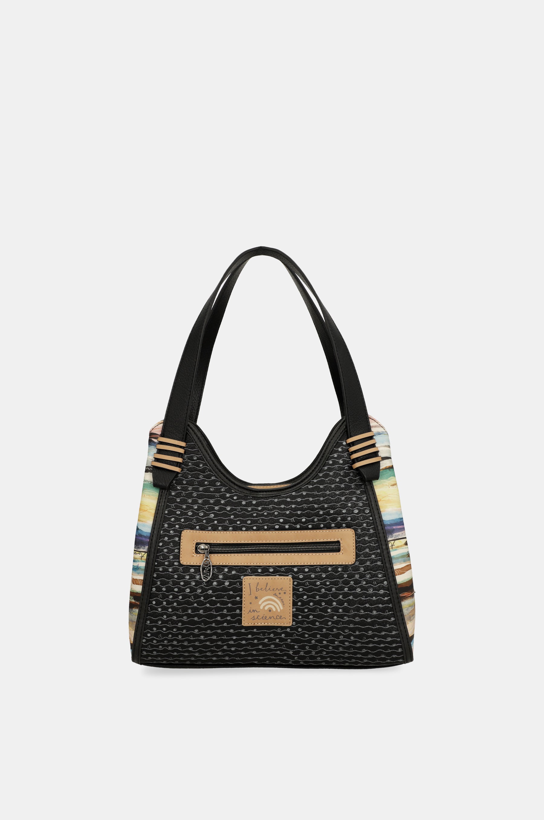 Sac porté épaule bleu marine Studio