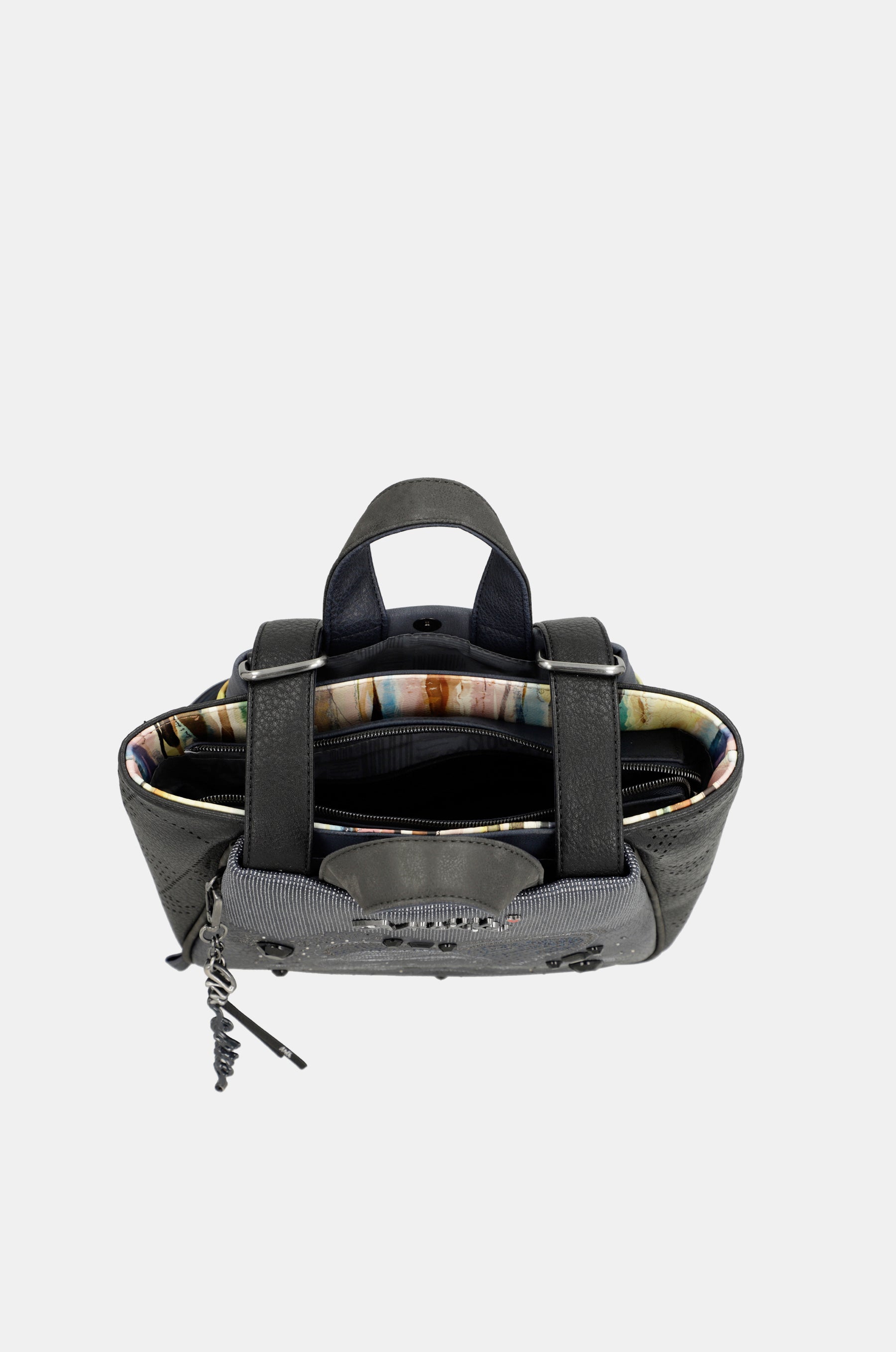 Sac à dos format moyen bleu marine Studio