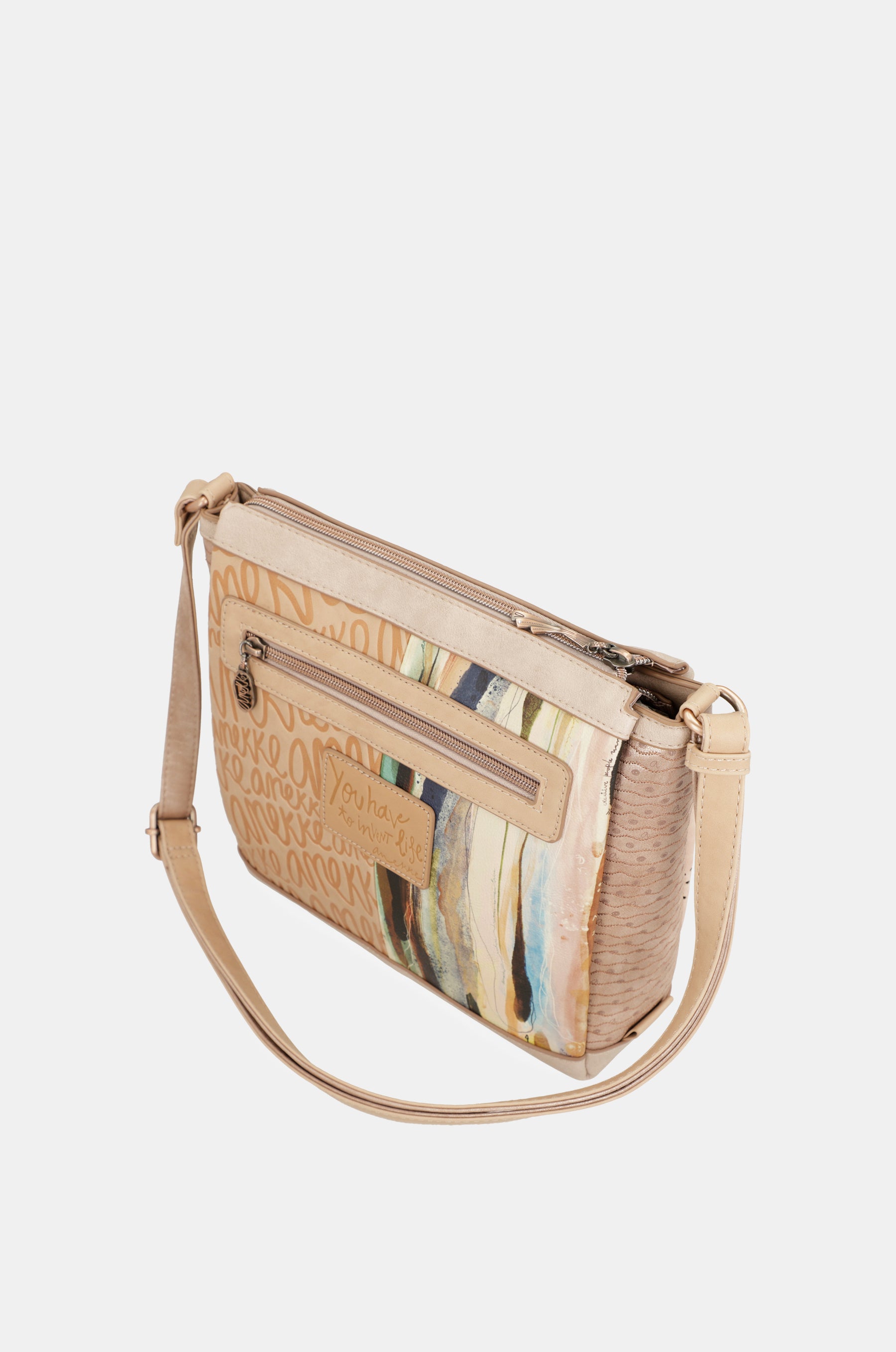 Sac bandoulière carré nude Studio