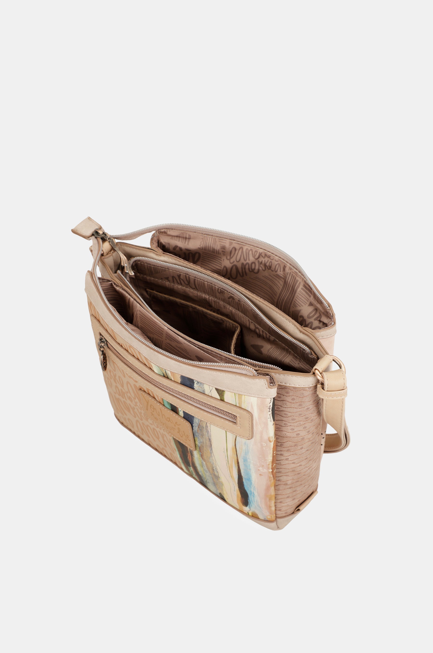 Sac bandoulière carré nude Studio