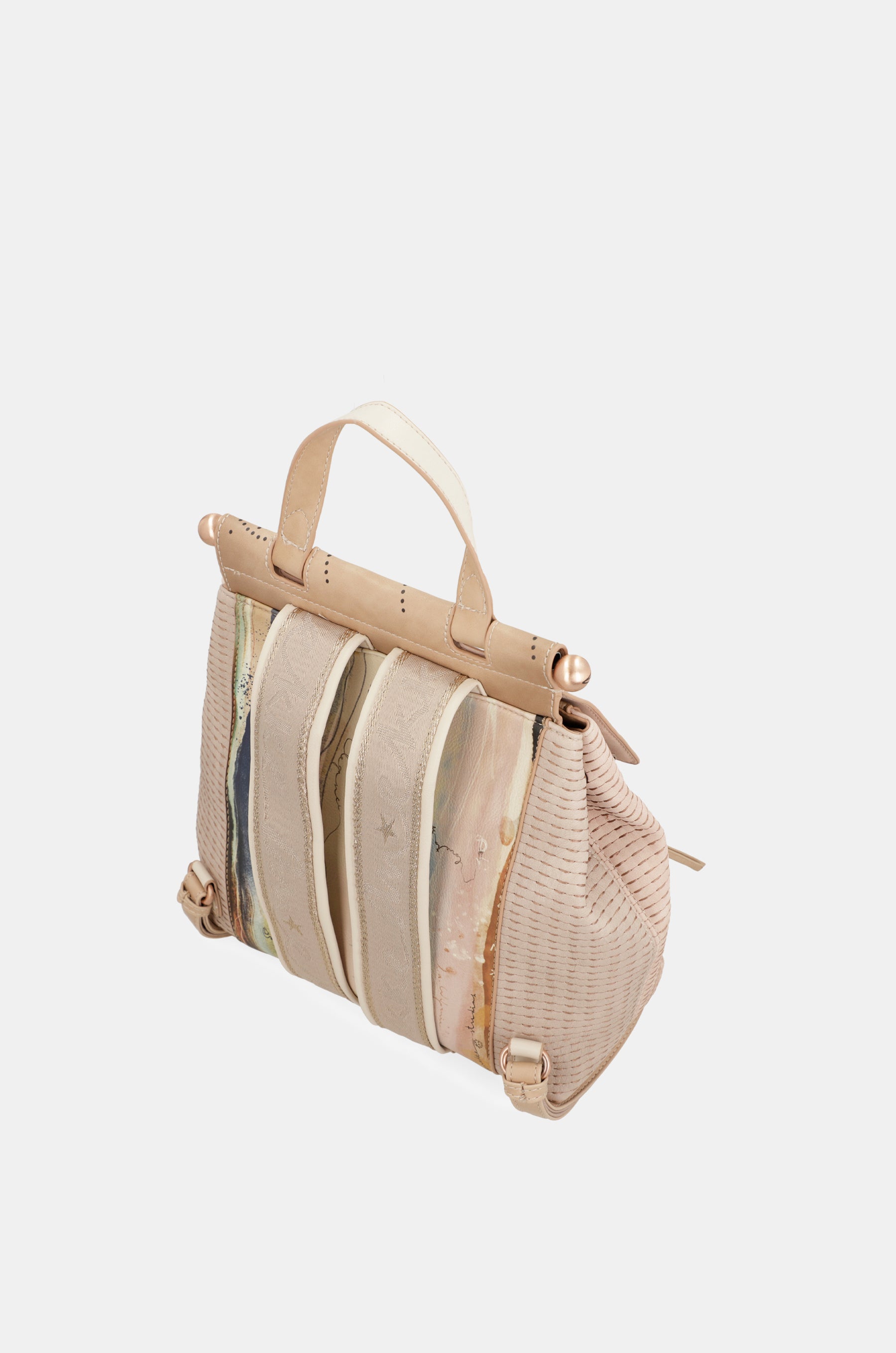 Sac à dos à rabat nude Studio