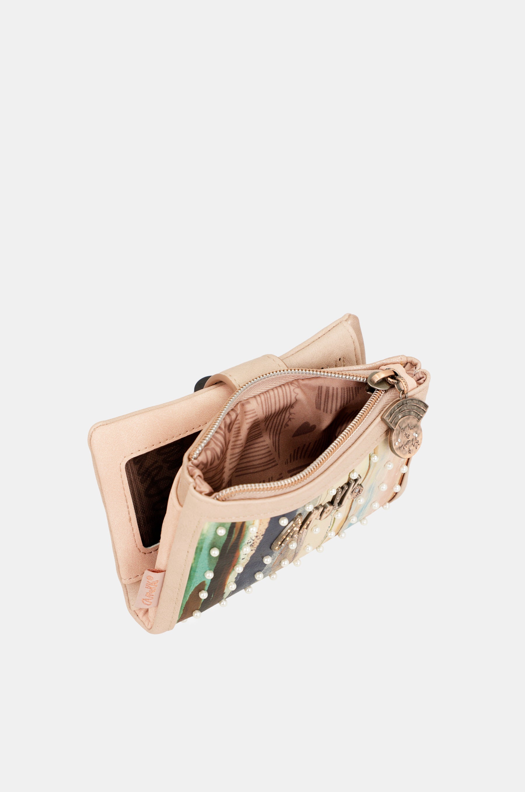 Portefeuille RFID souple nude Studio