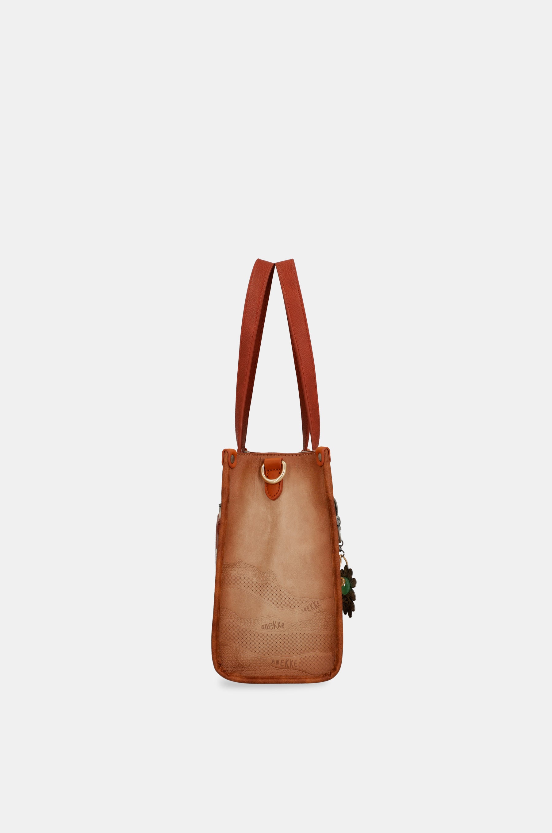 Sac cabas camel Peace & Love