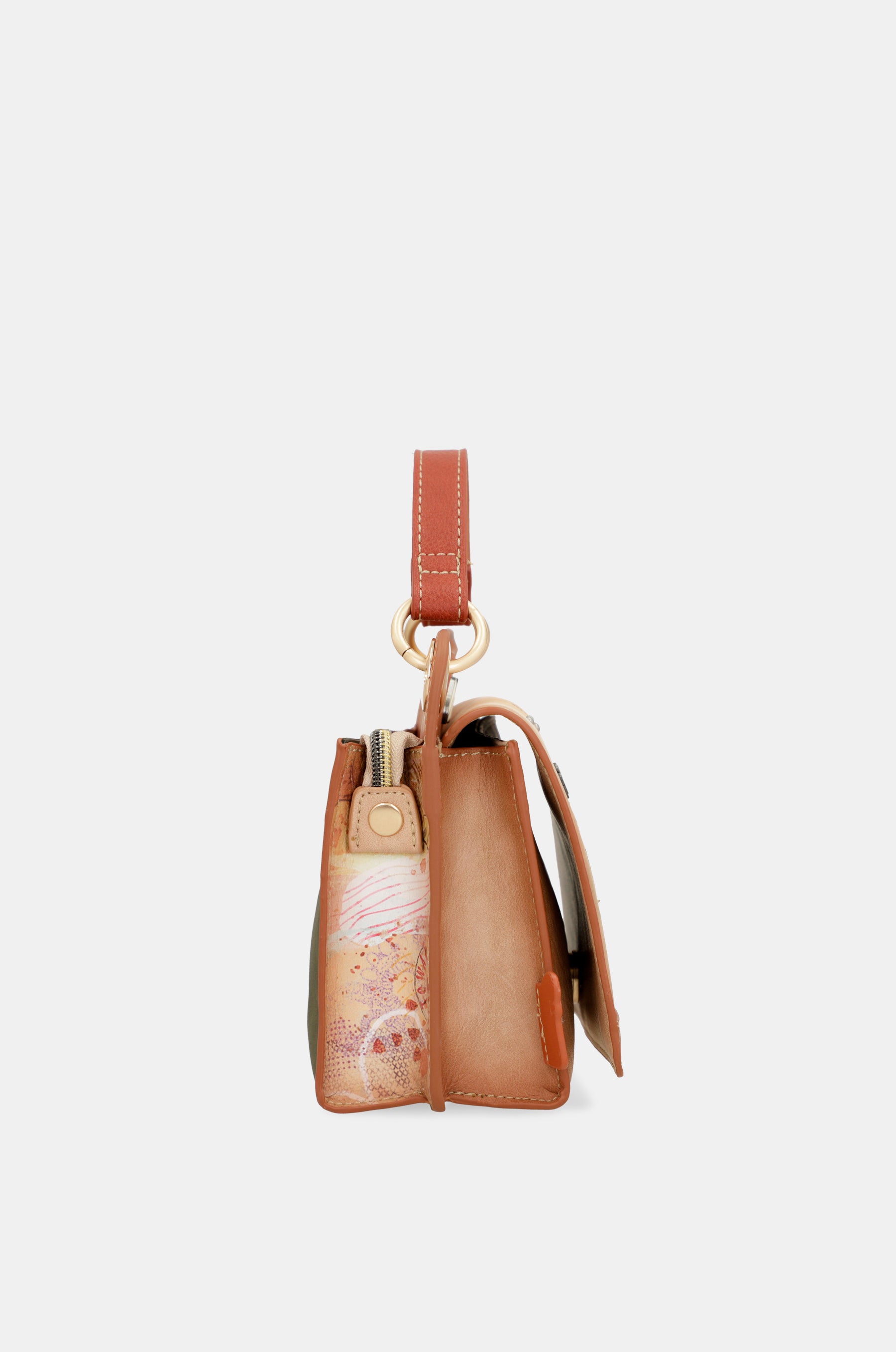 Petit sac camel Peace & Love