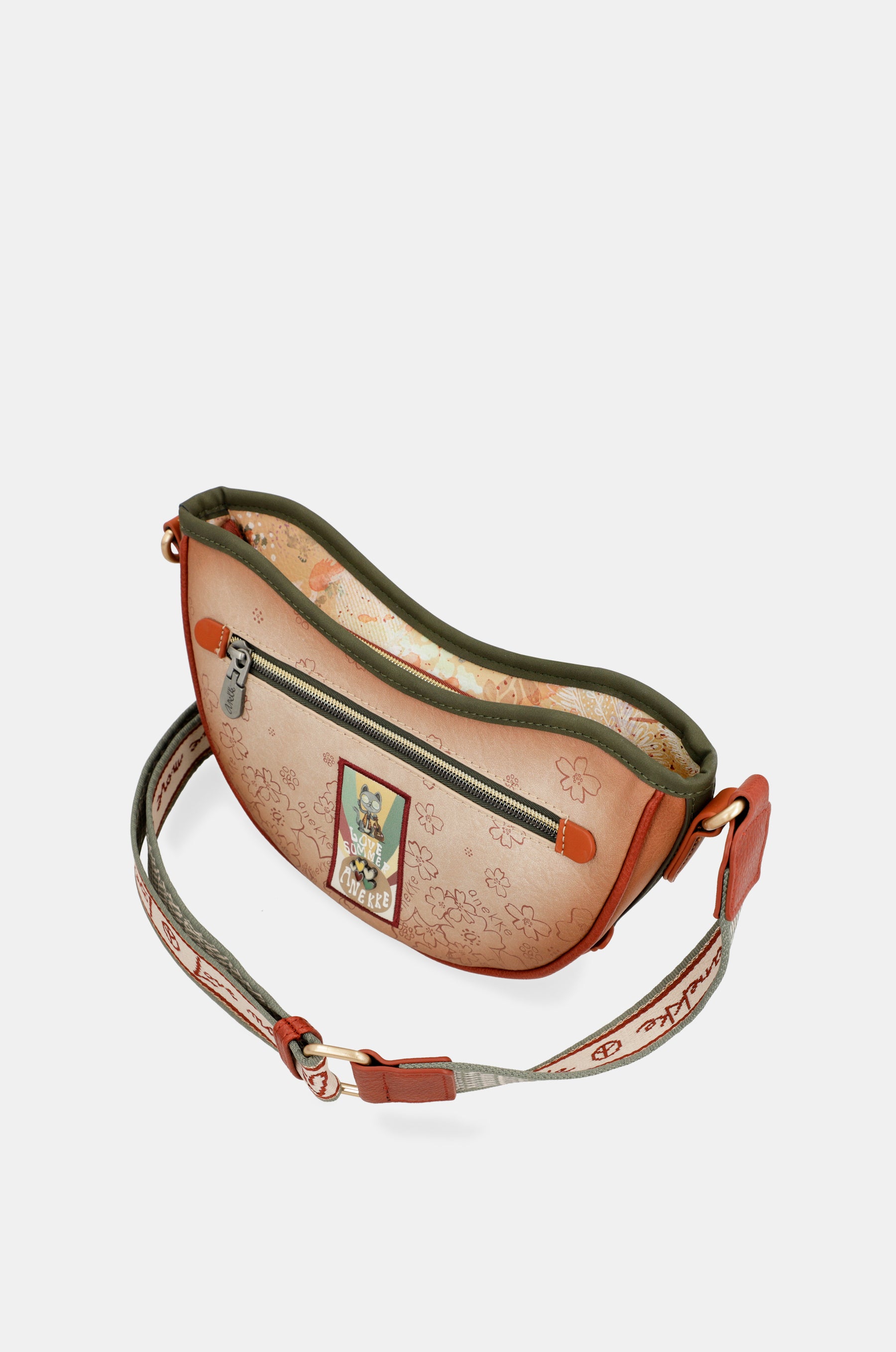 Sac ovale camel Peace & Love