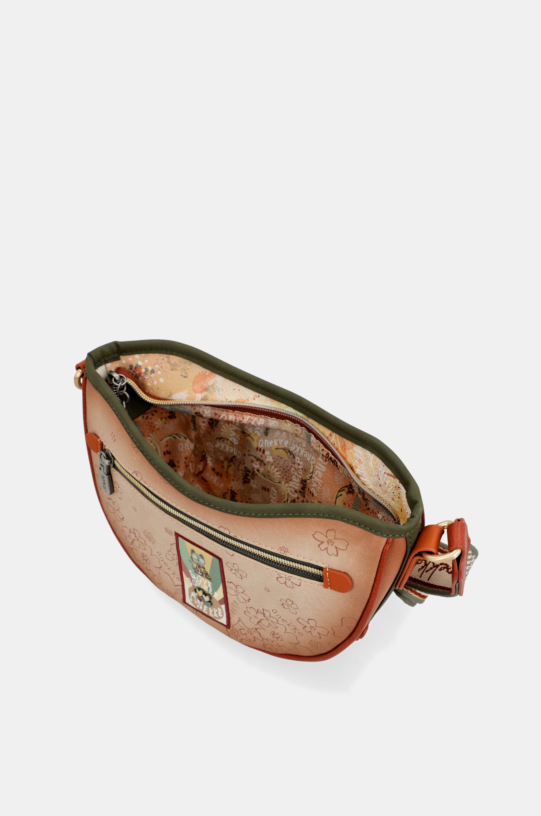 Sac ovale camel Peace & Love