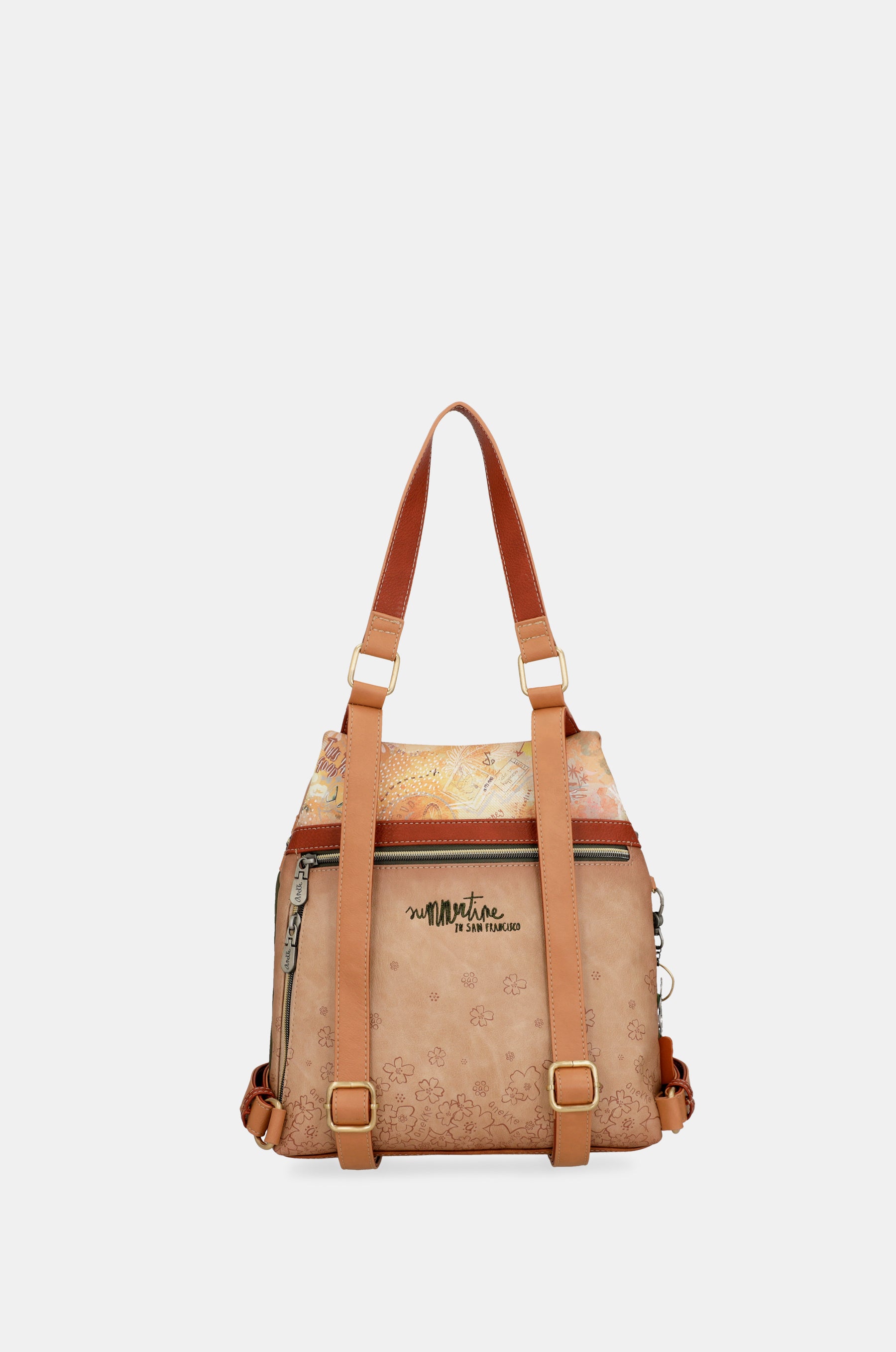 Sac à dos antivol camel Anekke Peace & Love