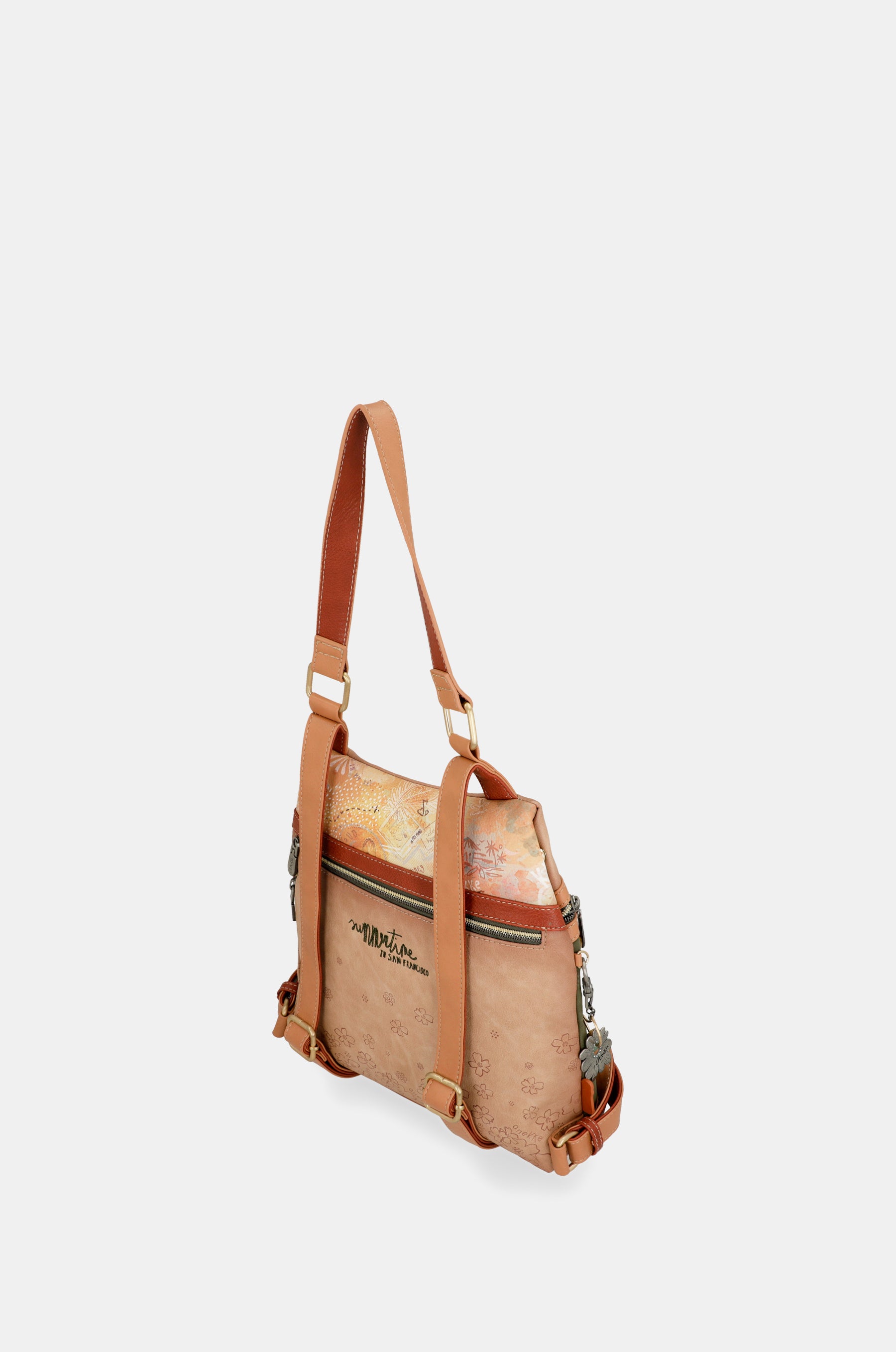 Sac à dos antivol camel Anekke Peace & Love