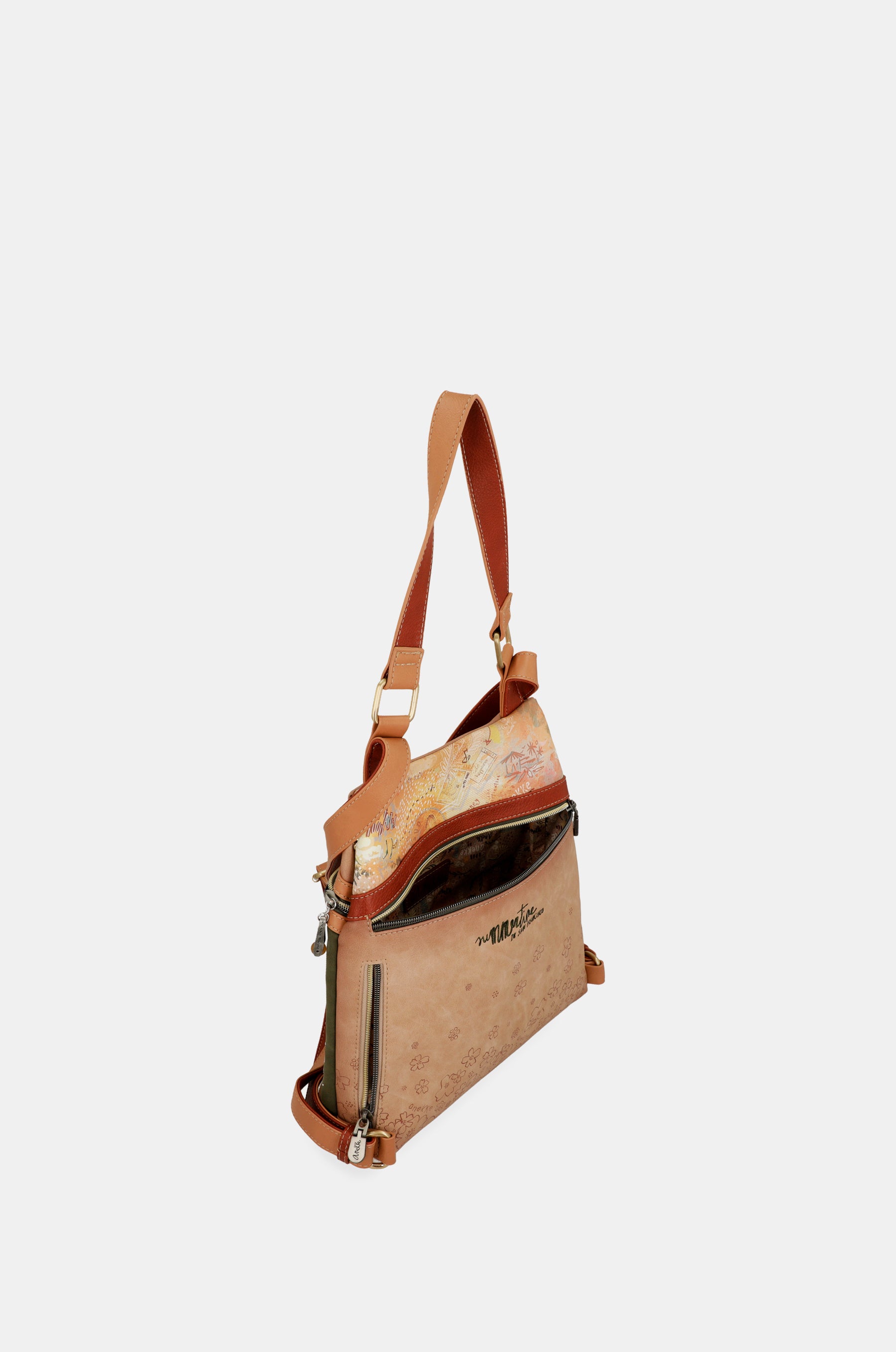 Sac à dos antivol camel Anekke Peace & Love