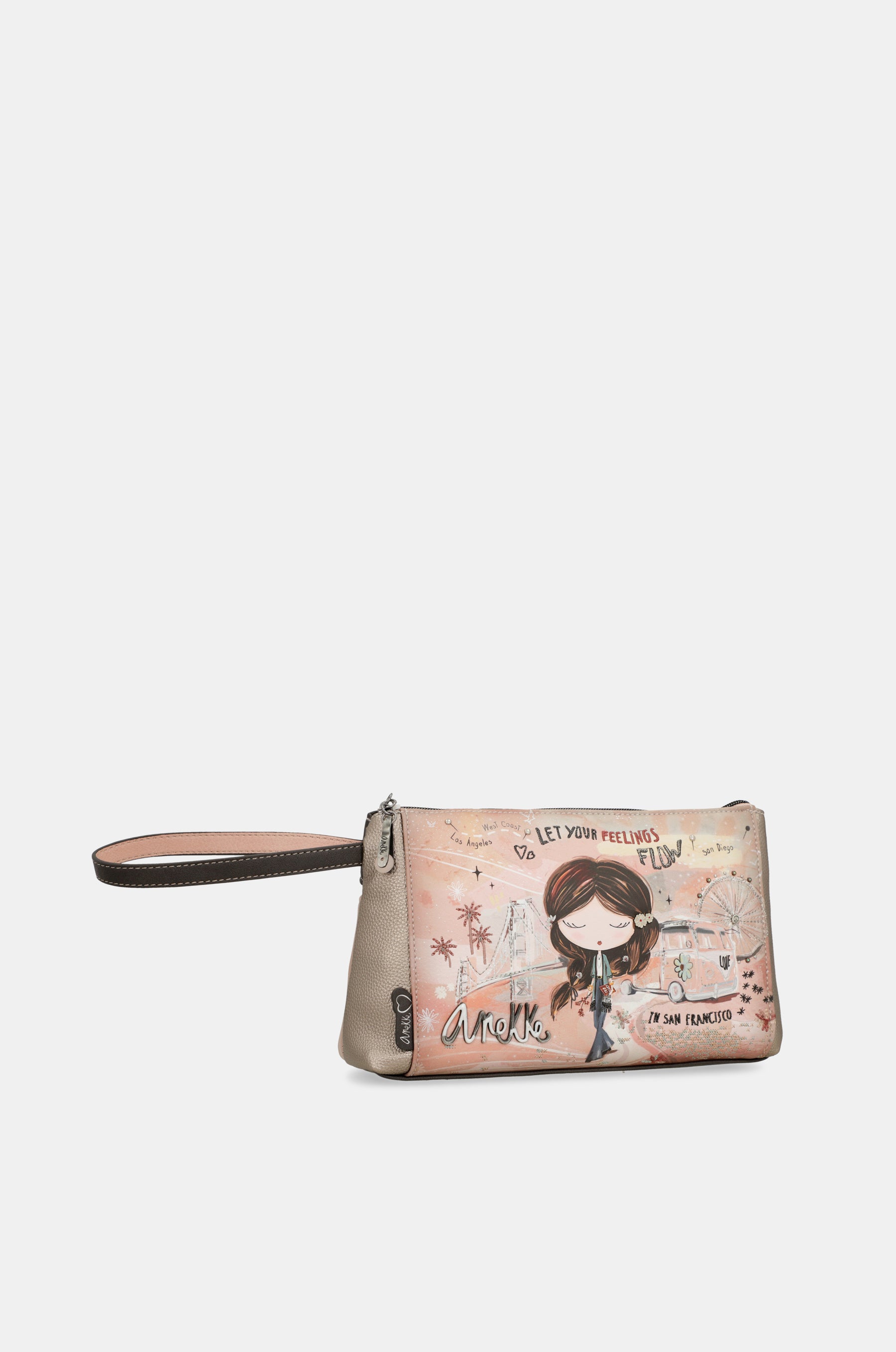Trousse de toilette rose Peace & Love