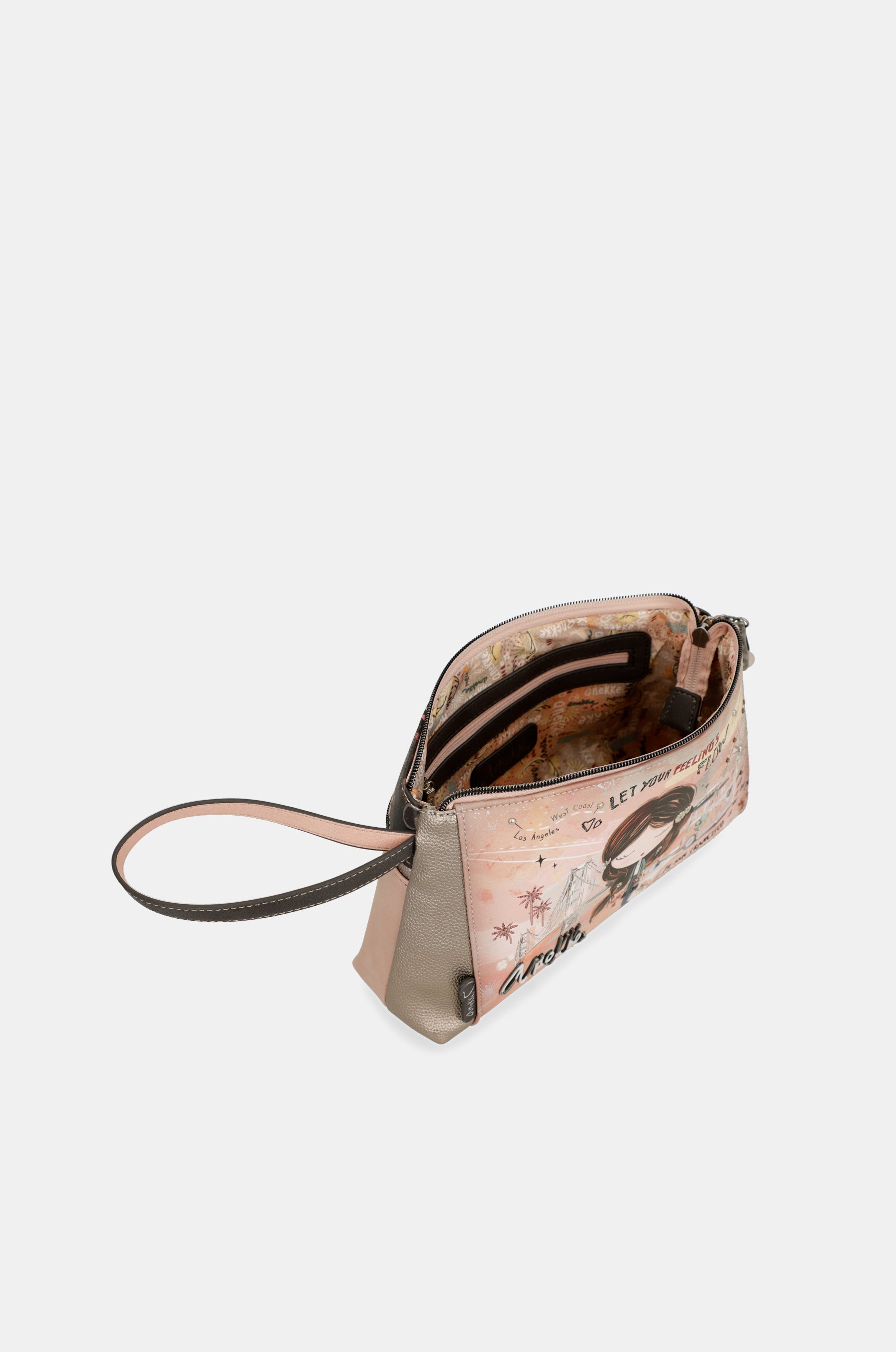 Trousse de toilette rose Peace & Love
