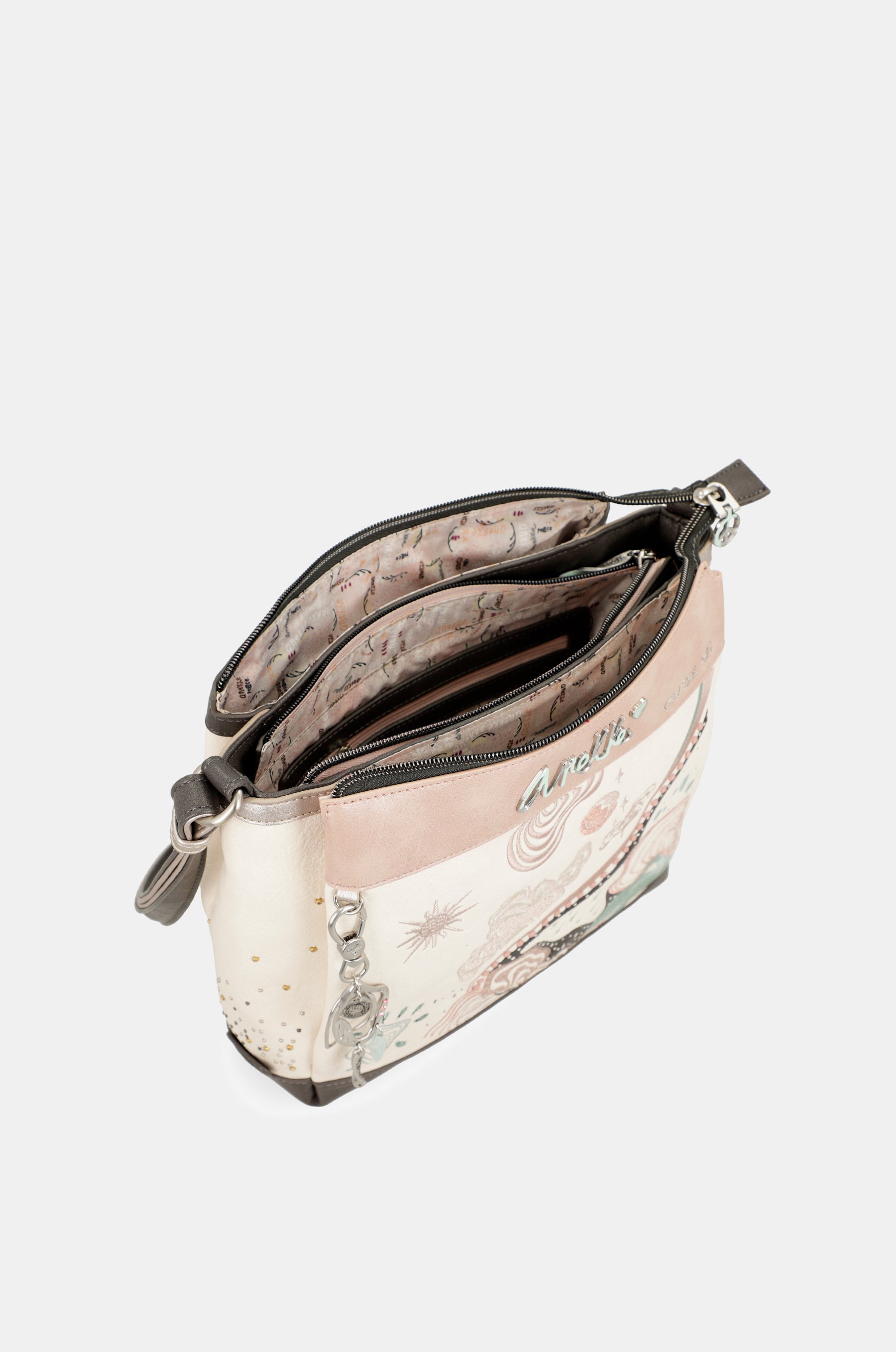 Sac bandoulière 3 compartiments Psicodelic