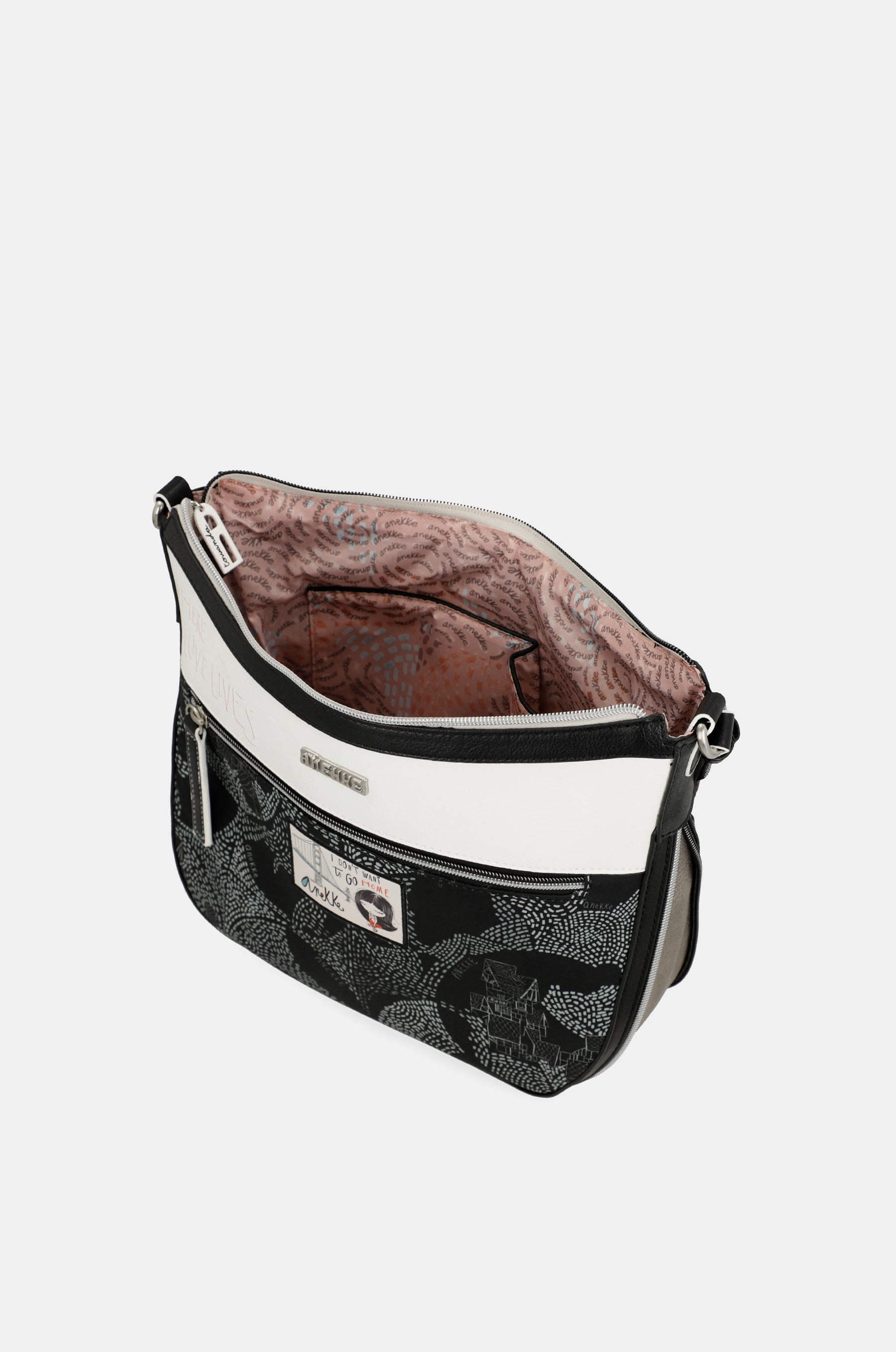 Sac bandoulière grand format Nature Sixties
