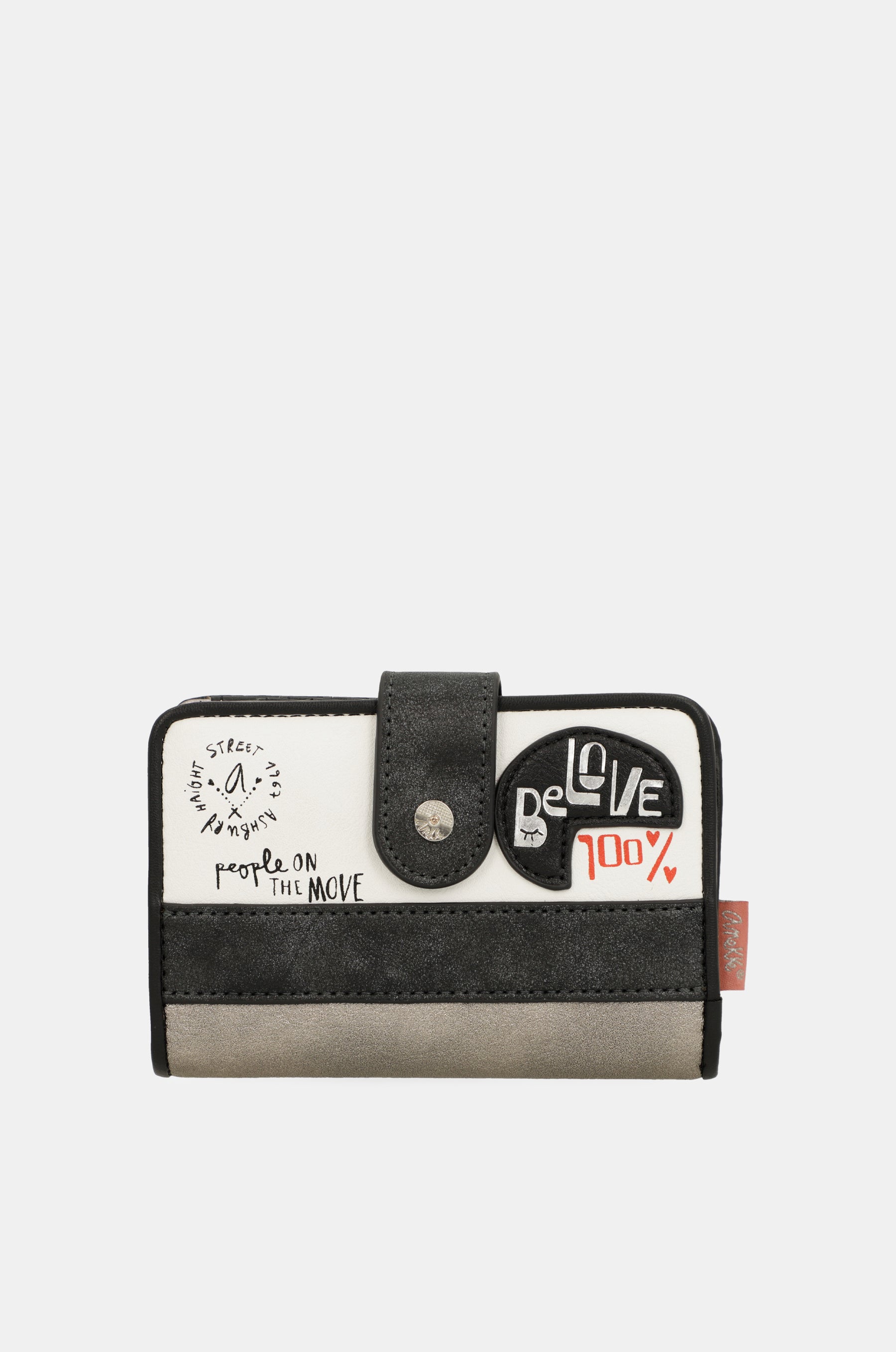 Portefeuille RFID moyen format Nature Sixties