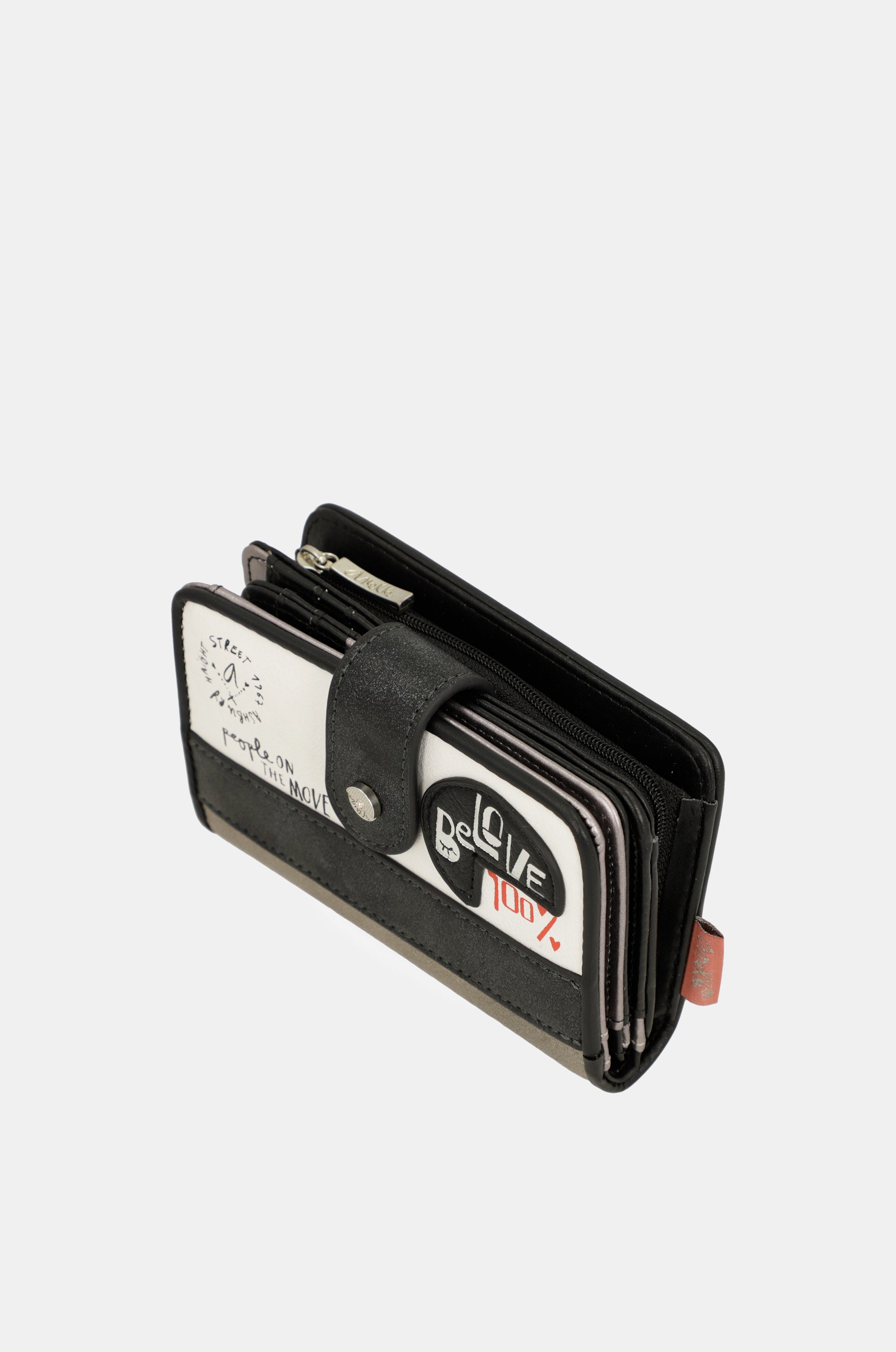 Portefeuille RFID moyen format Nature Sixties