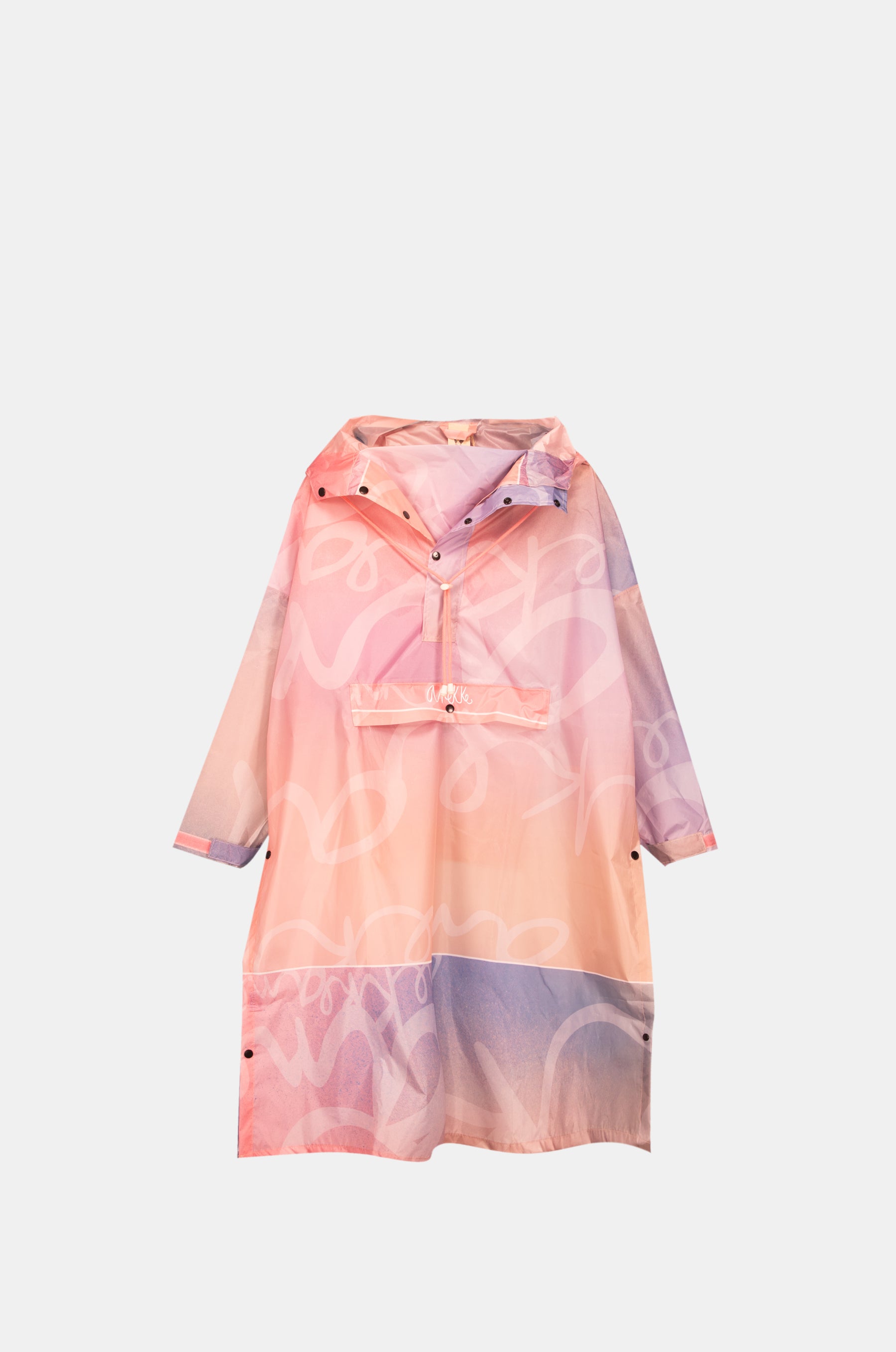 Imperméable pliable rose