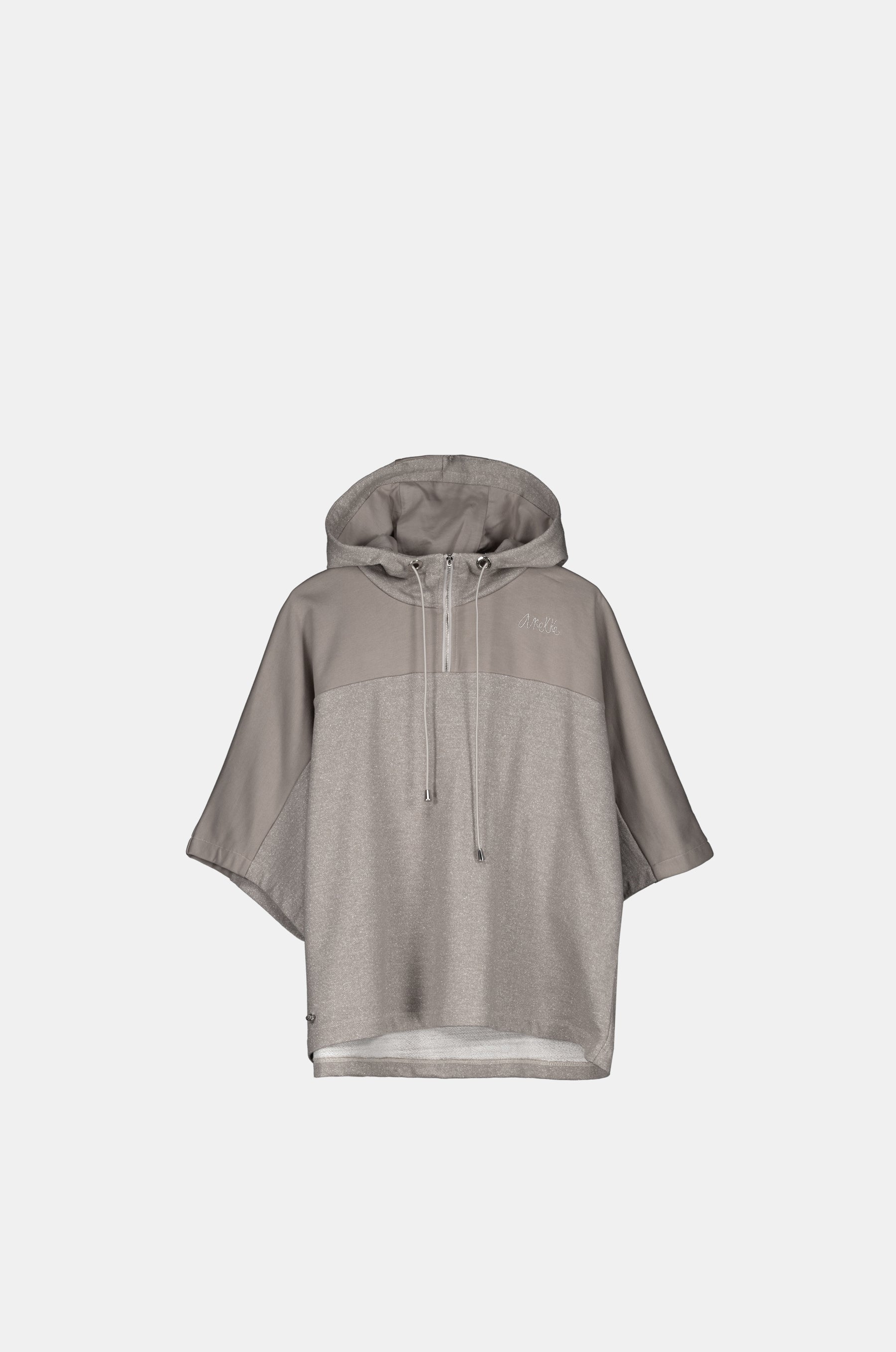 Sweat-shirt style cape