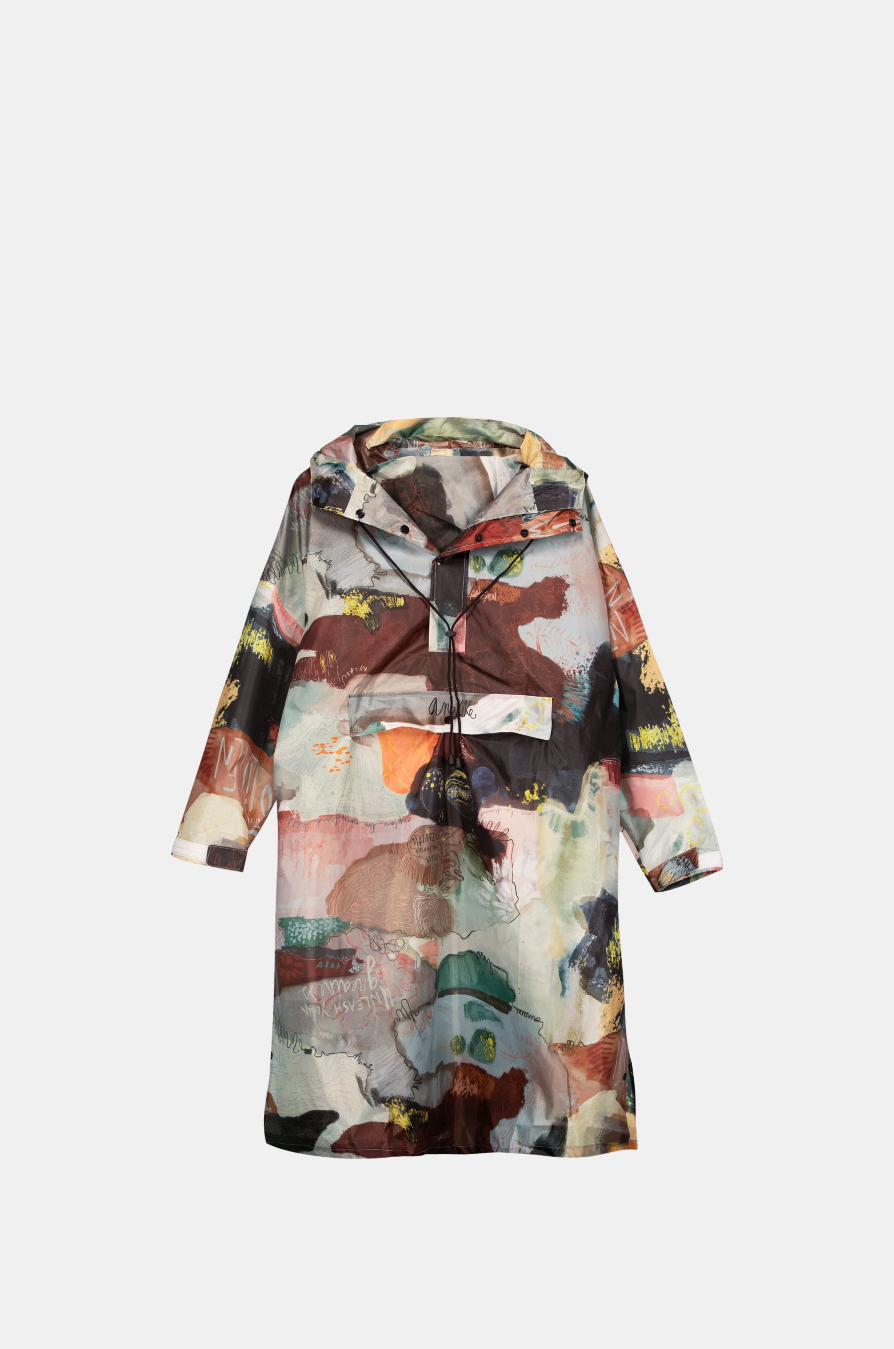 Imperméable pliable vert