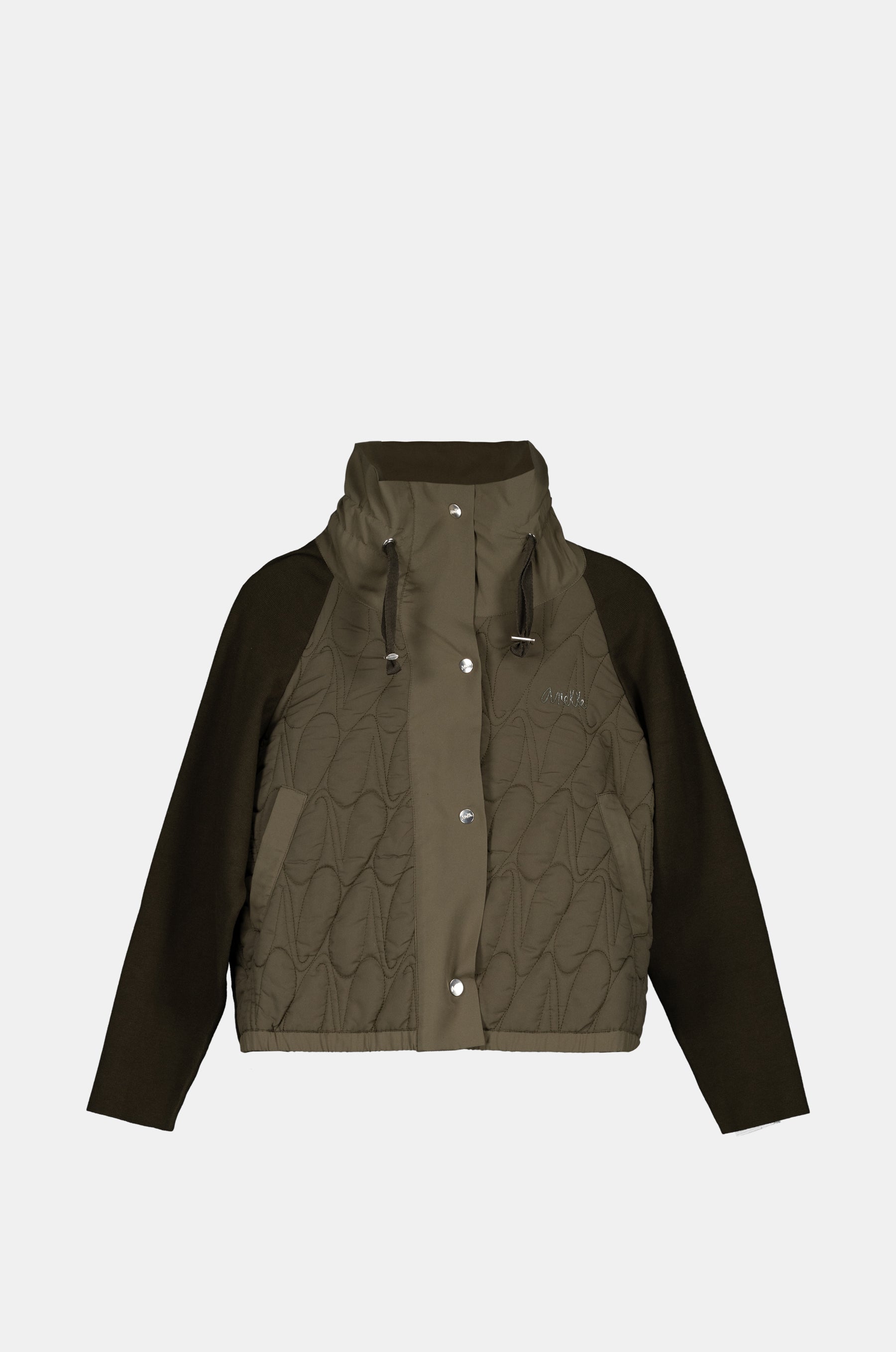 Veste verte matelassée
