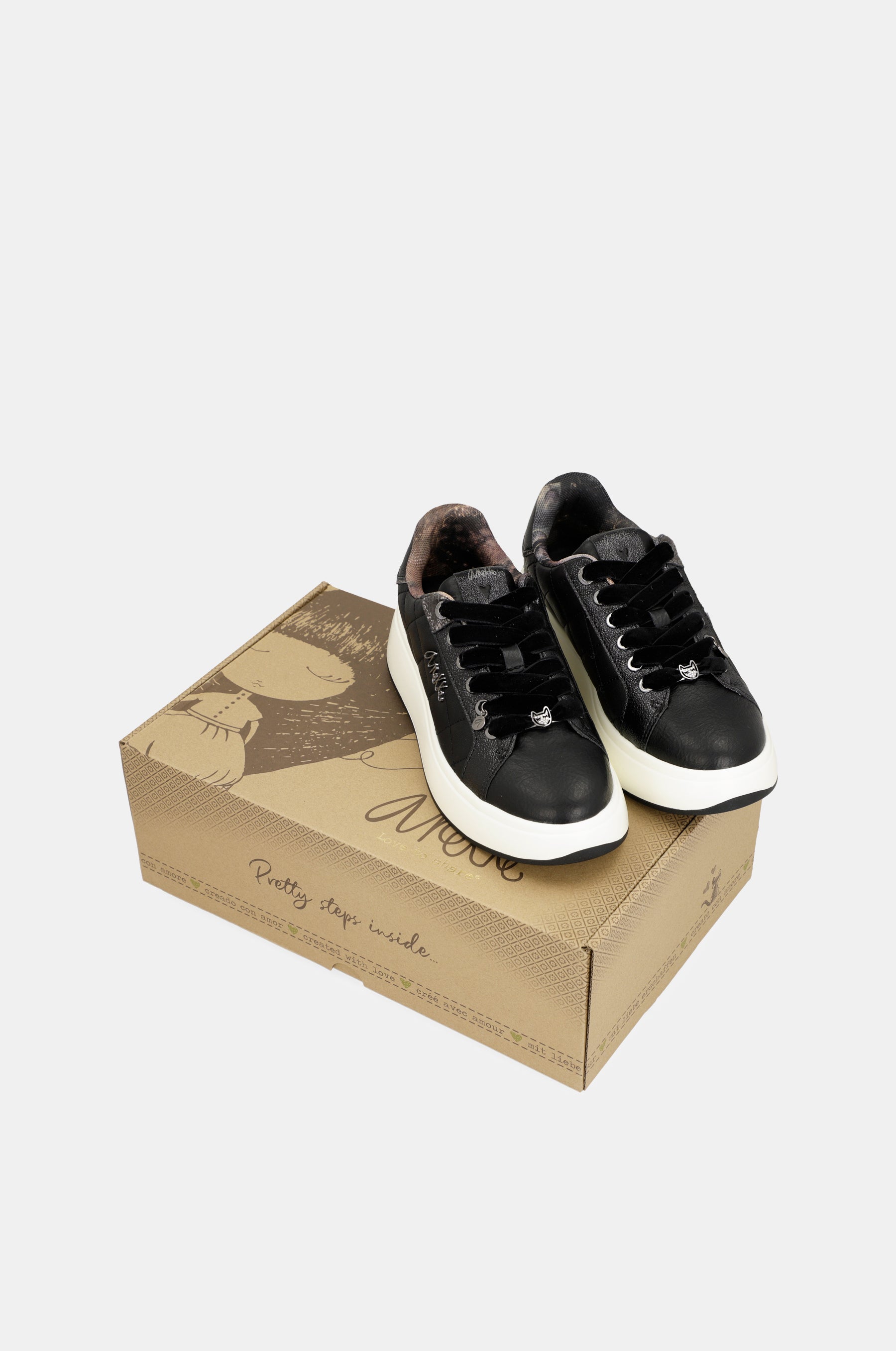 Baskets style casual, noir