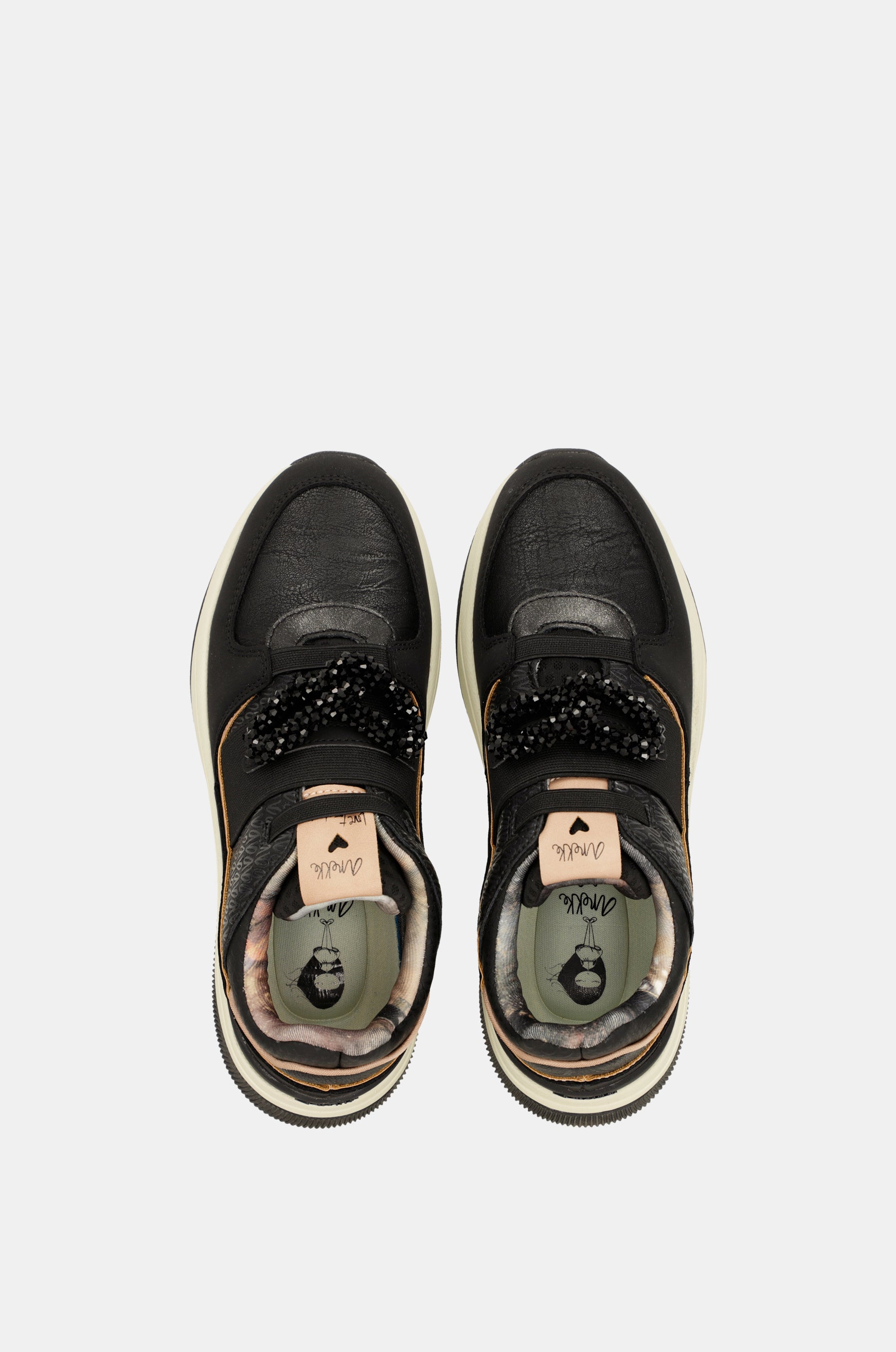Baskets Sport, noir