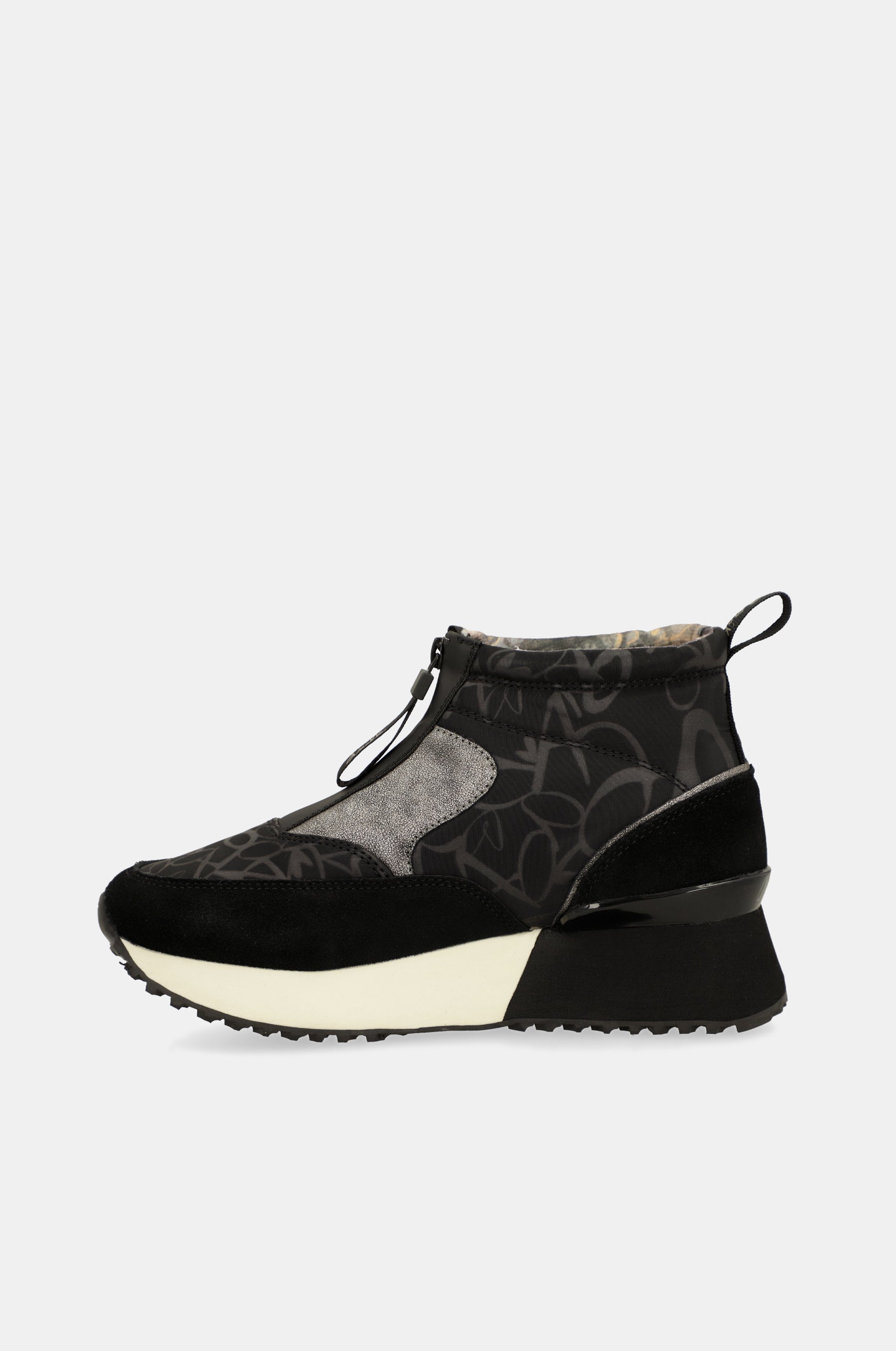 Baskets montantes Trendy, noir