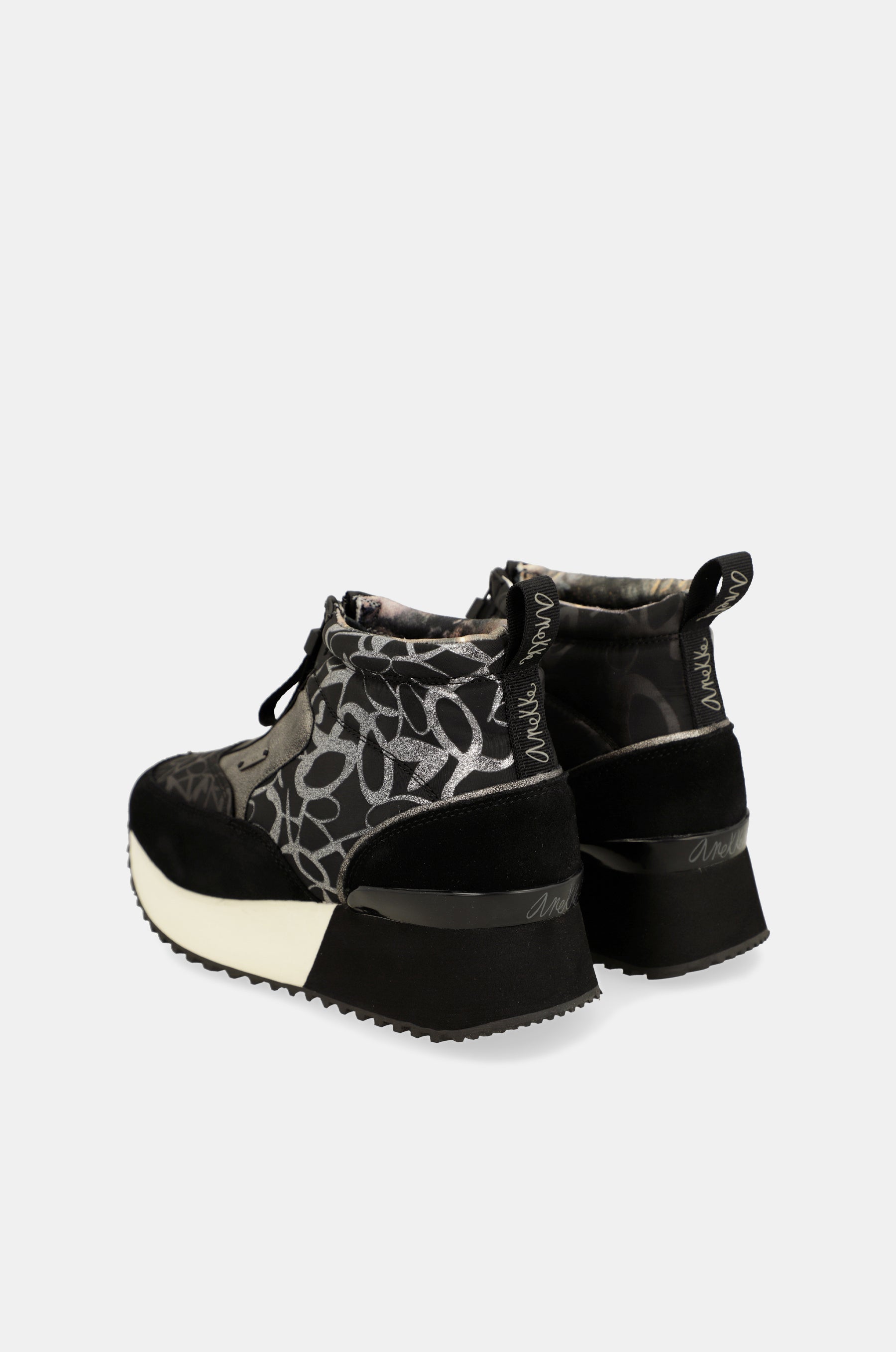 Baskets montantes Trendy, noir