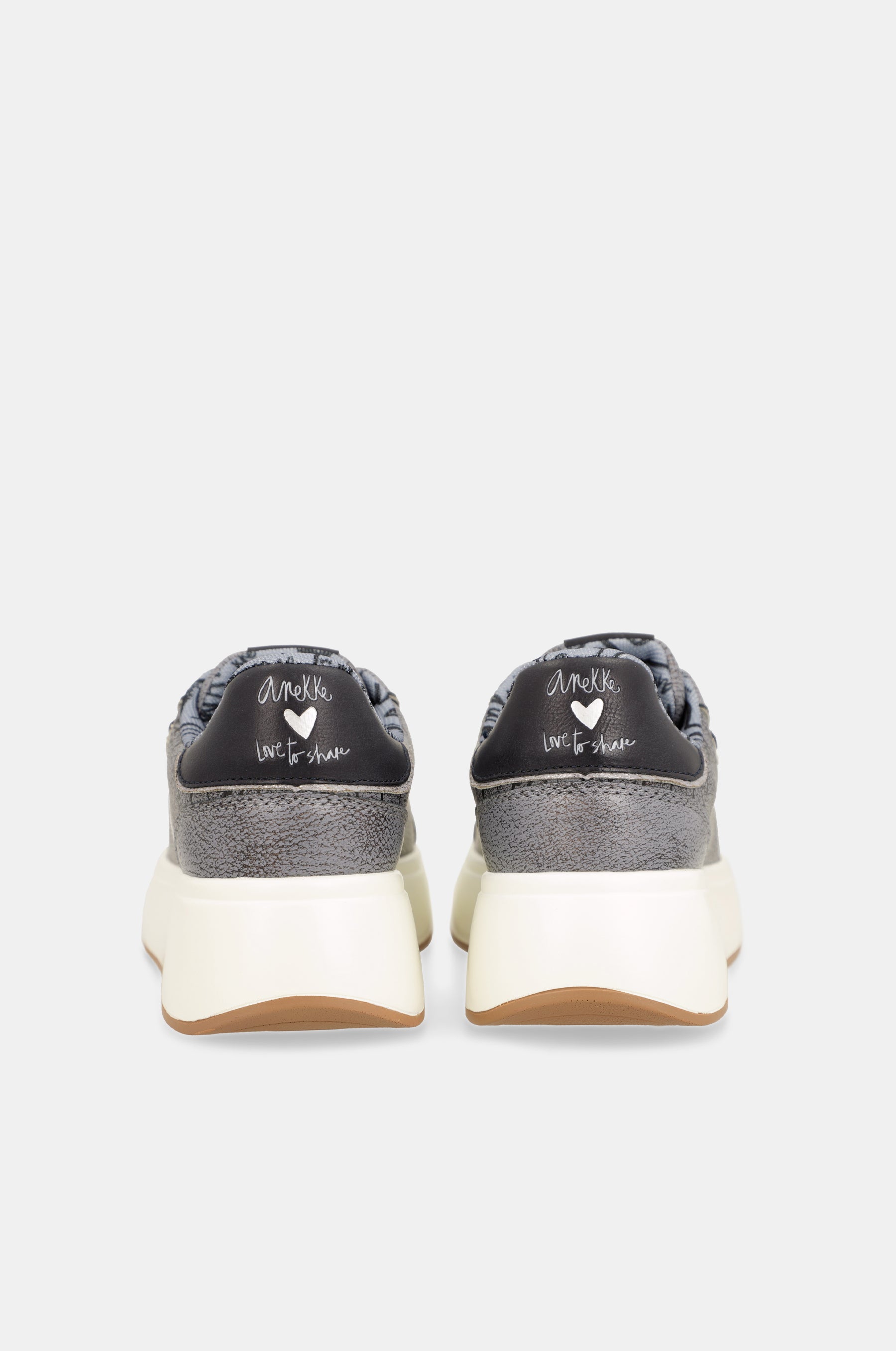 Baskets style casual, bleu
