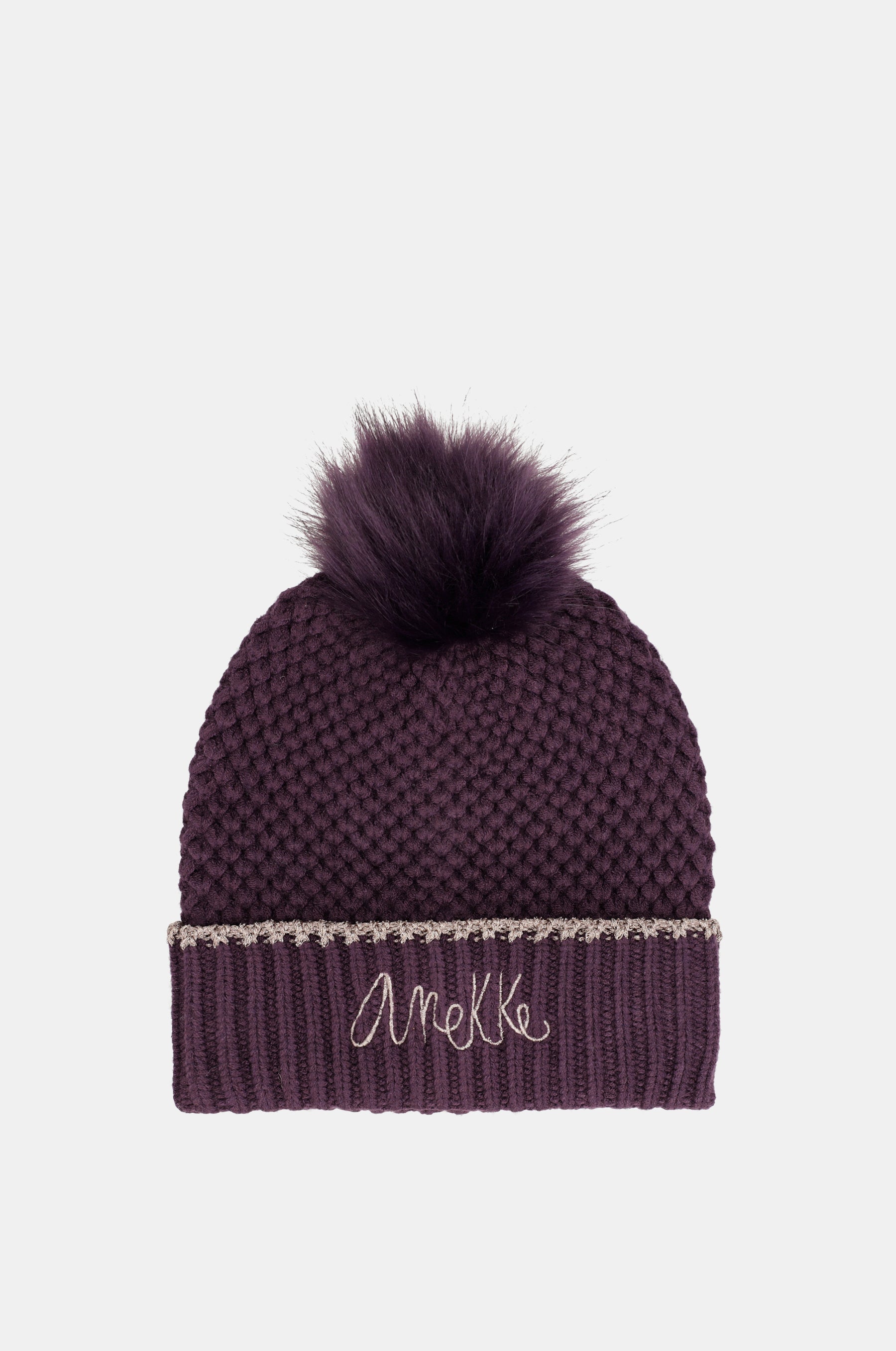 Bonne en maille, foncé