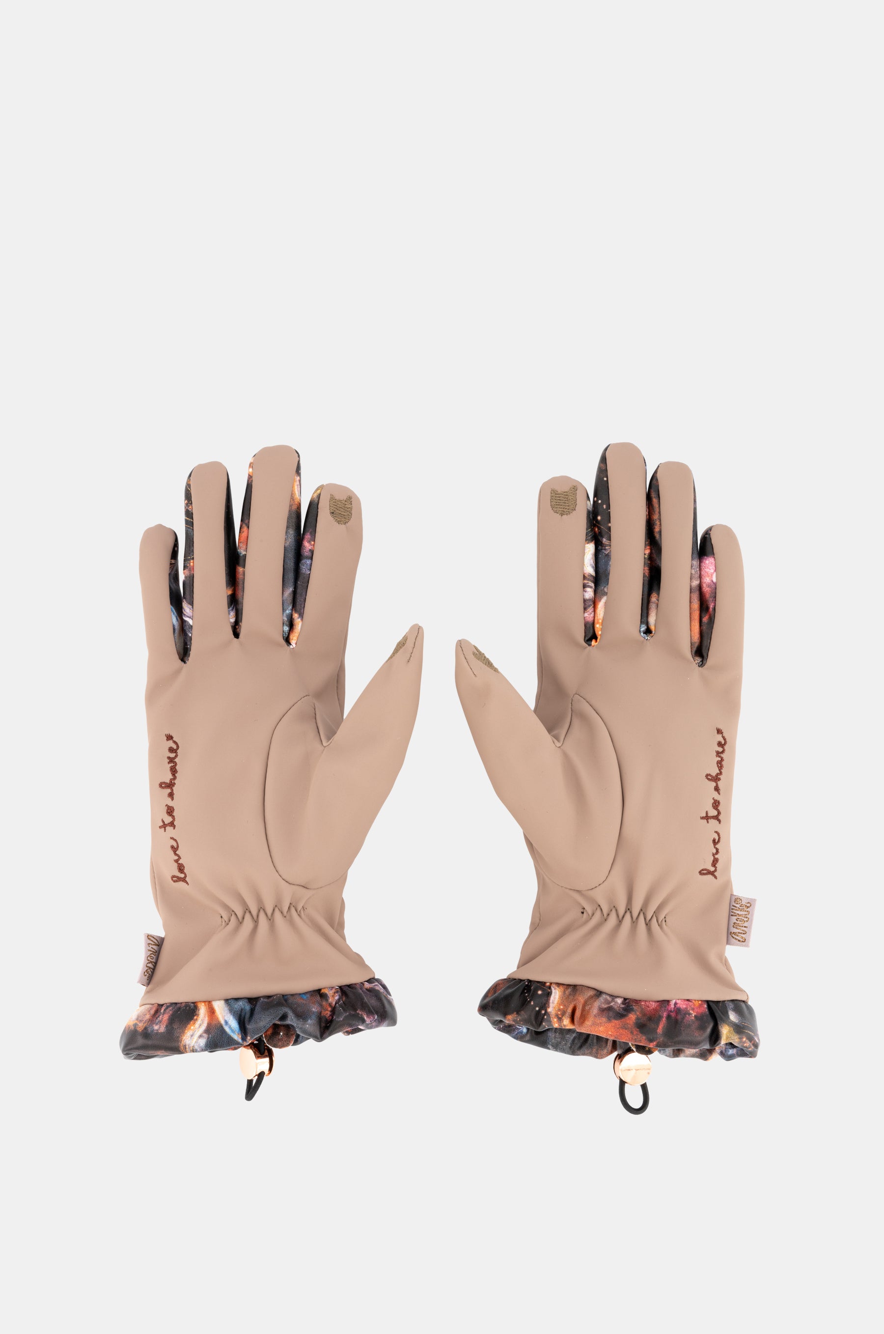 Gants Wings, rose