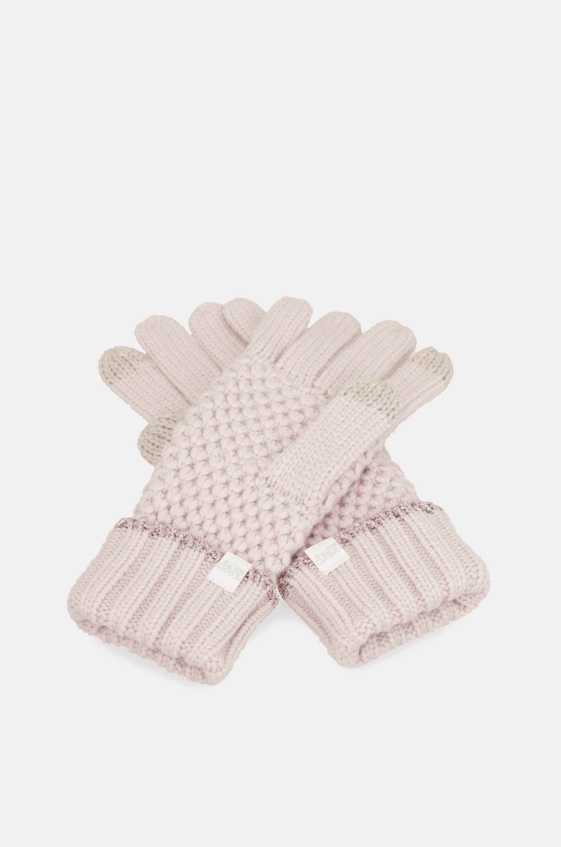 Gants en maille, rose