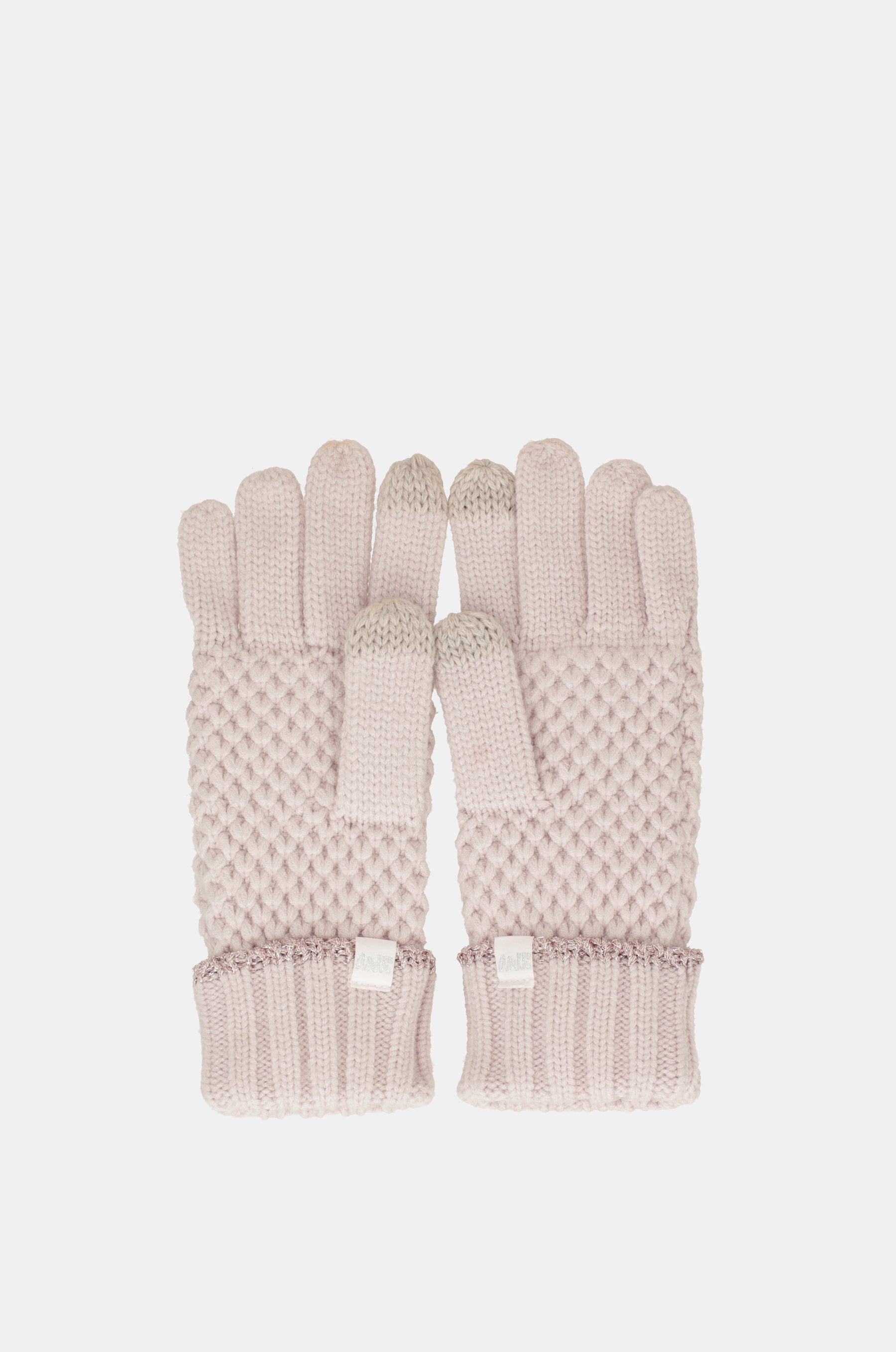 Gants en maille, rose
