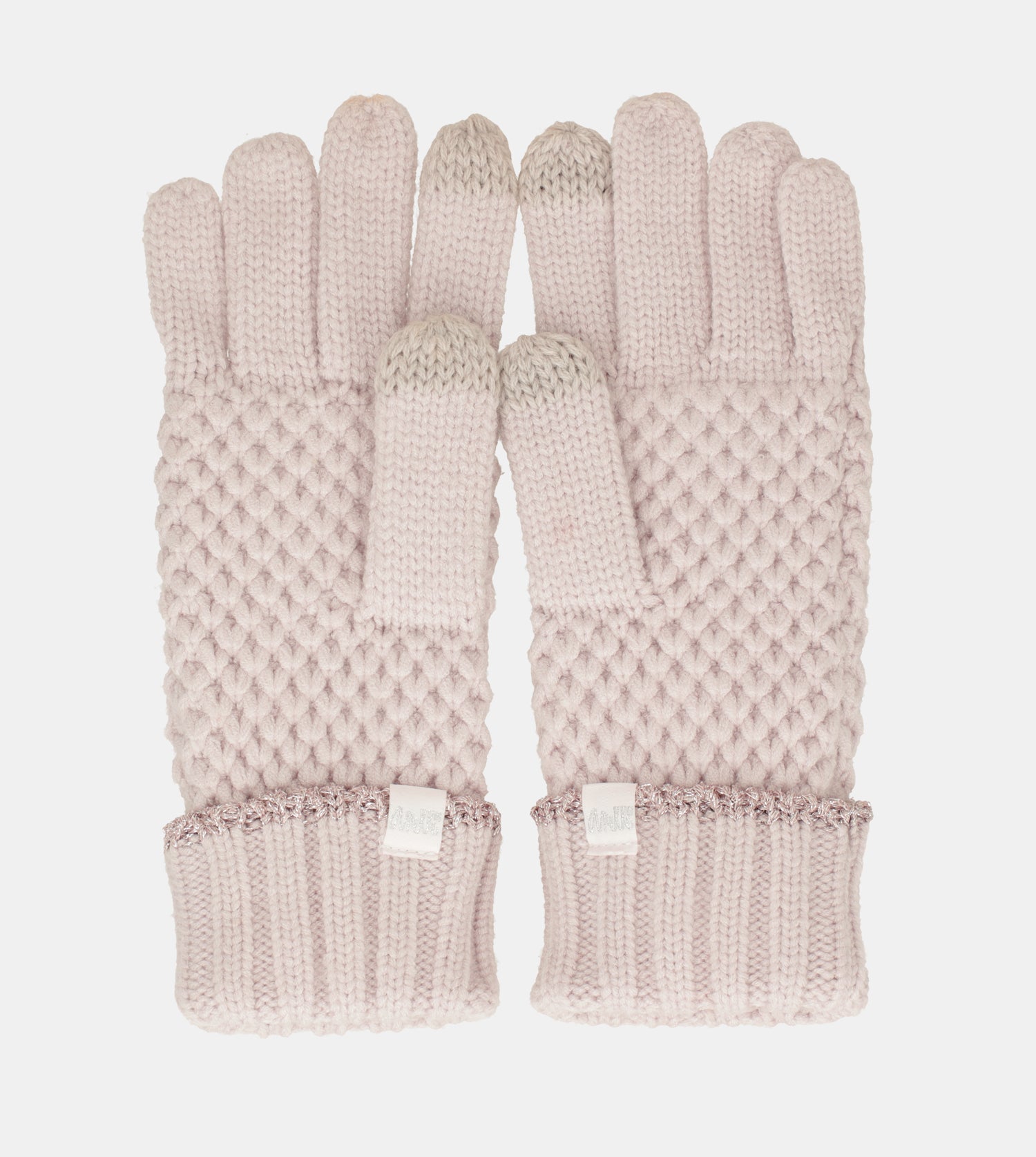 Gants en maille, rose