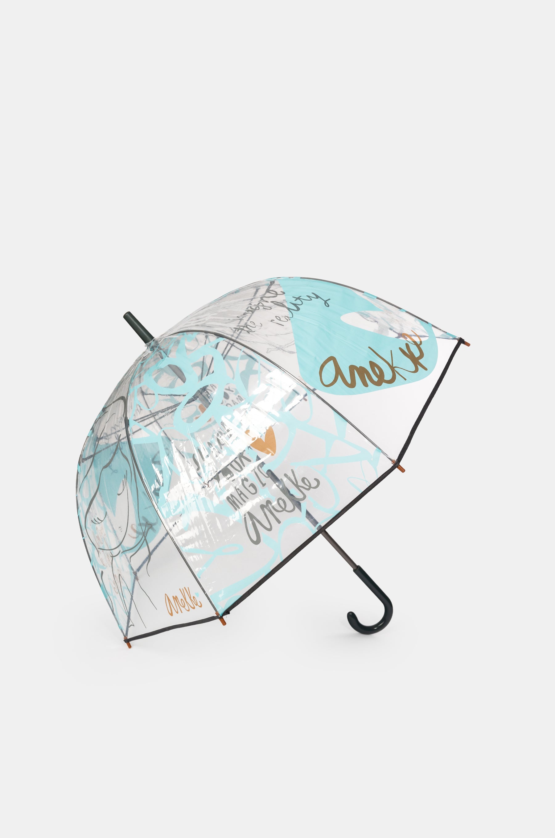 Parapluie long en vinyle Heartbeat