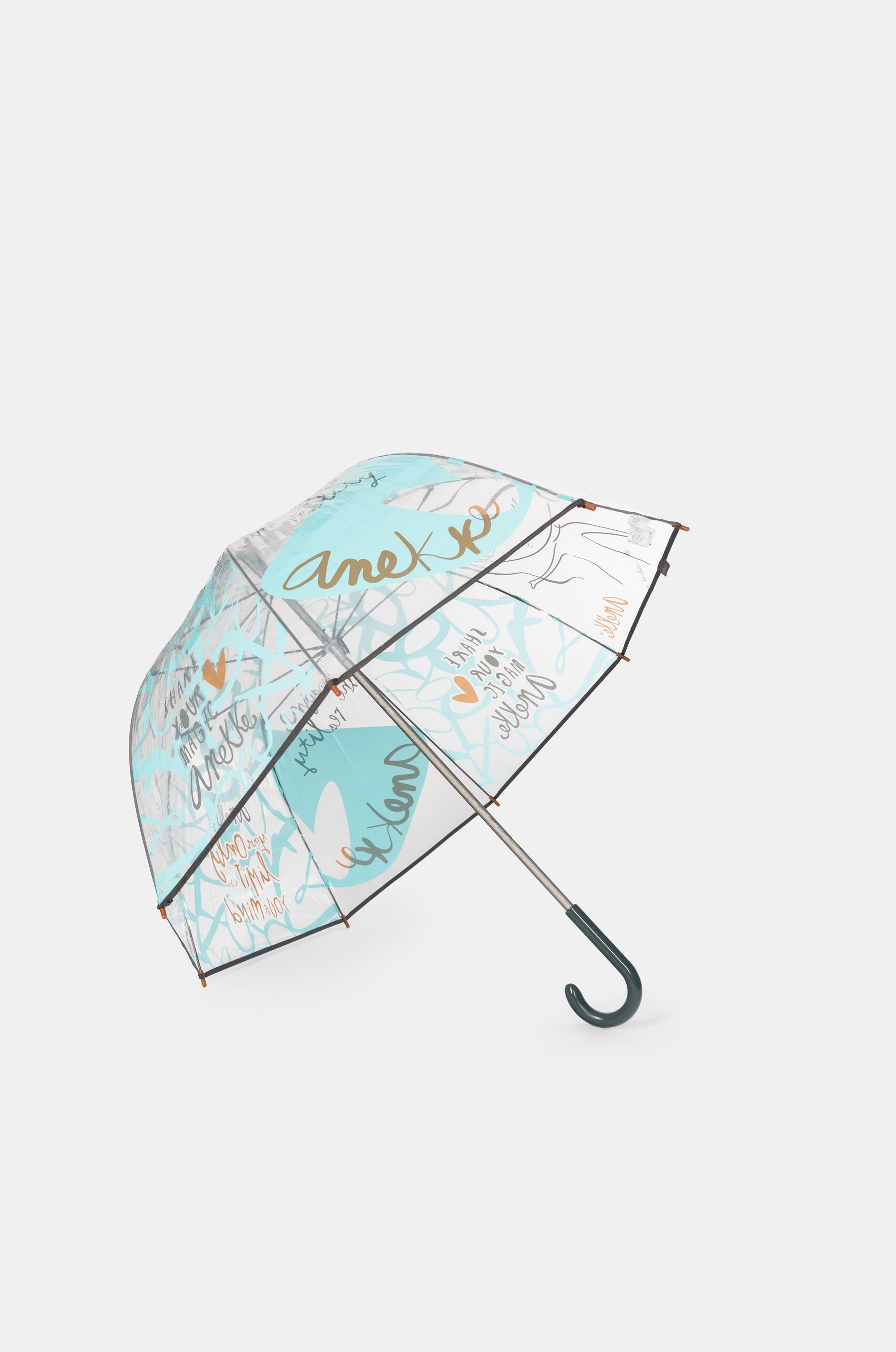 Parapluie long en vinyle Heartbeat