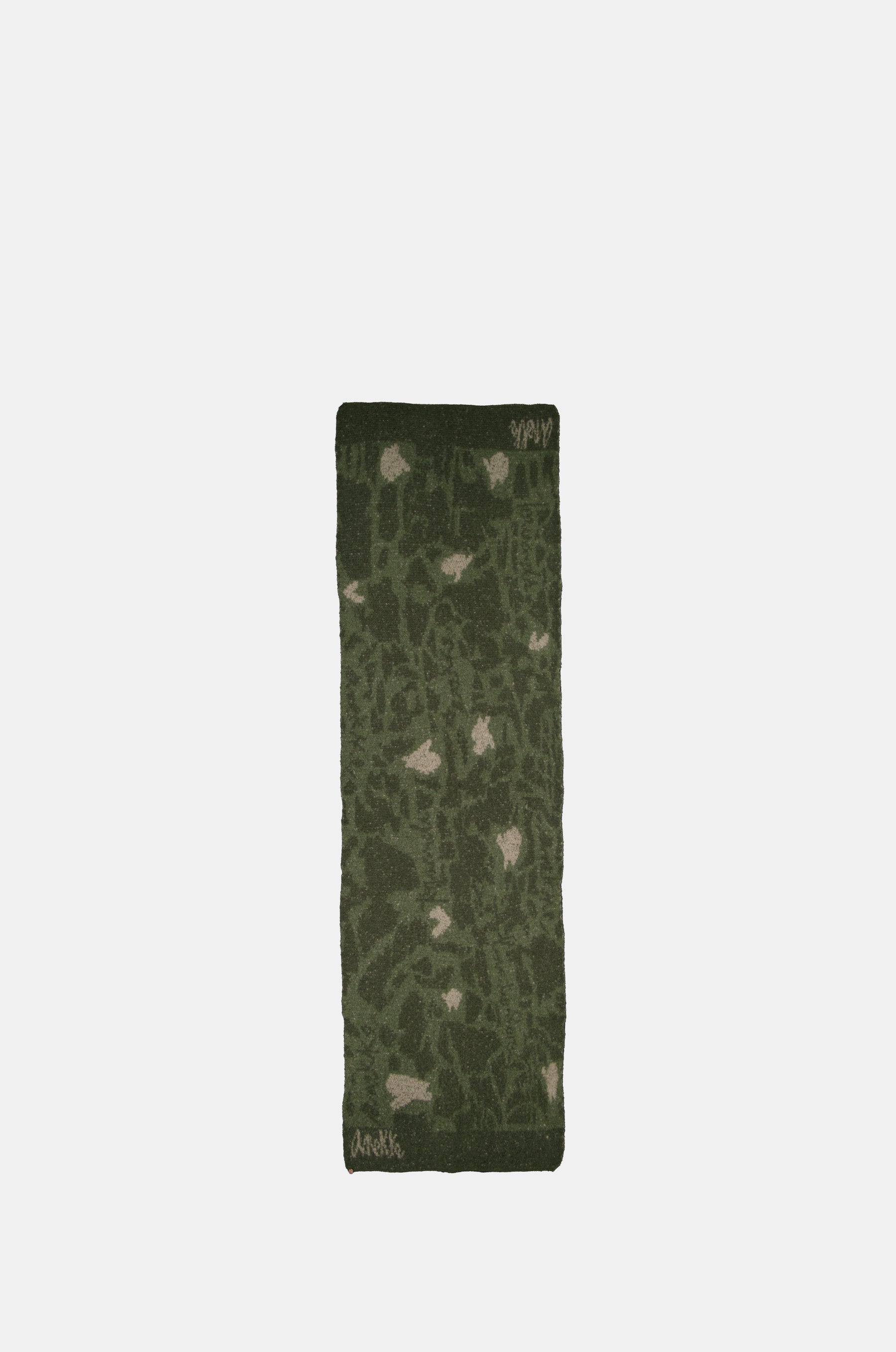 Écharpe verte